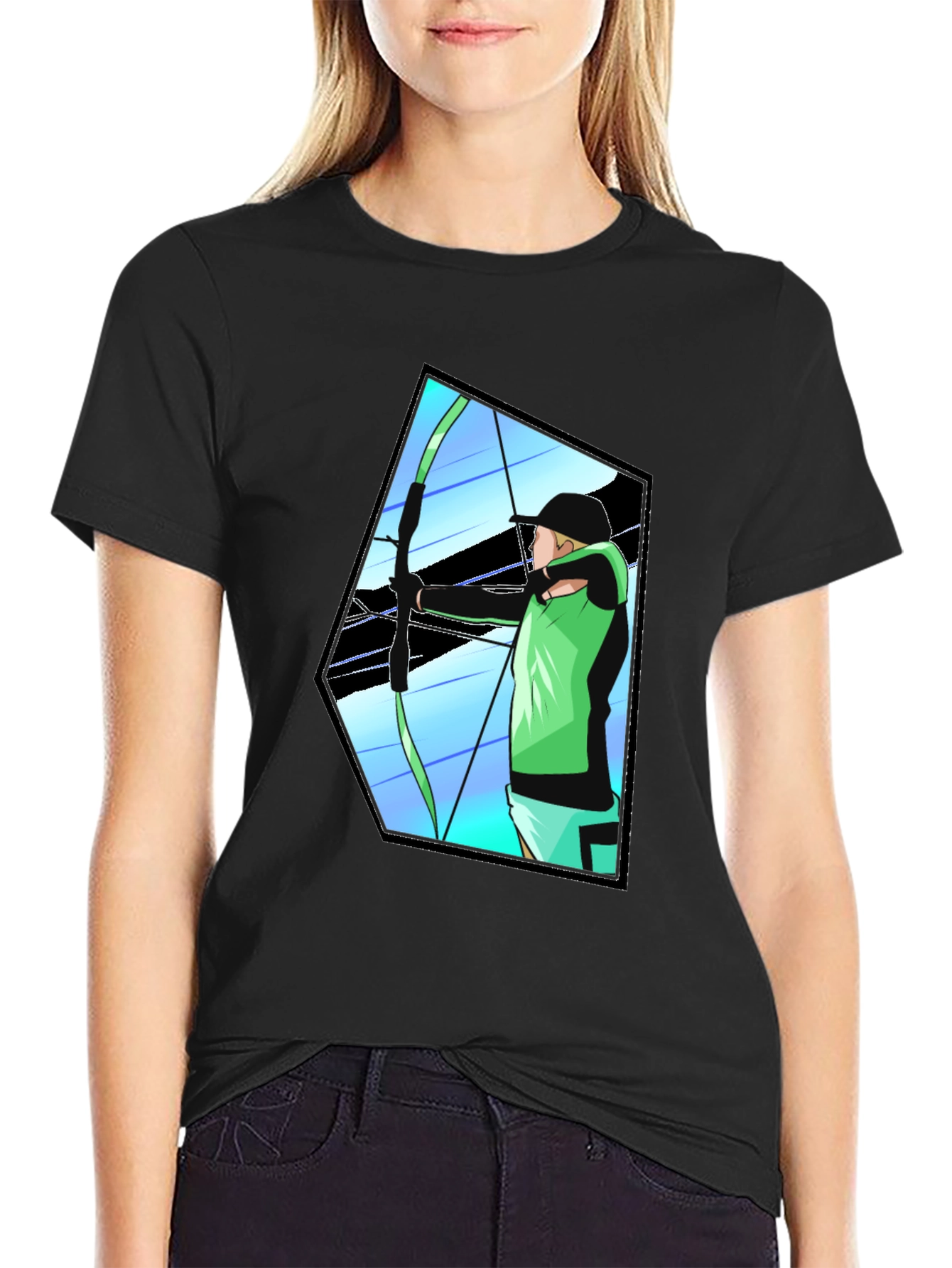 Archery Graphic Tee - Aim True Look Cool