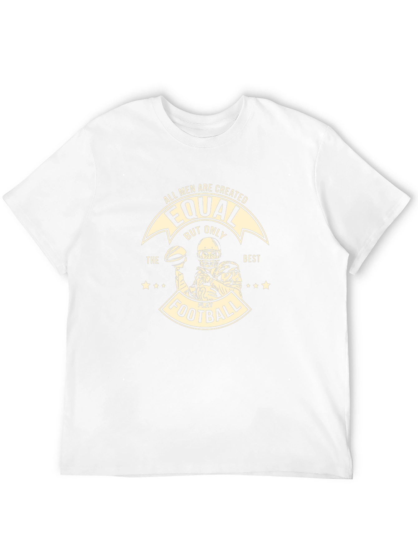 Equal Football Player Graphic T-Shirt