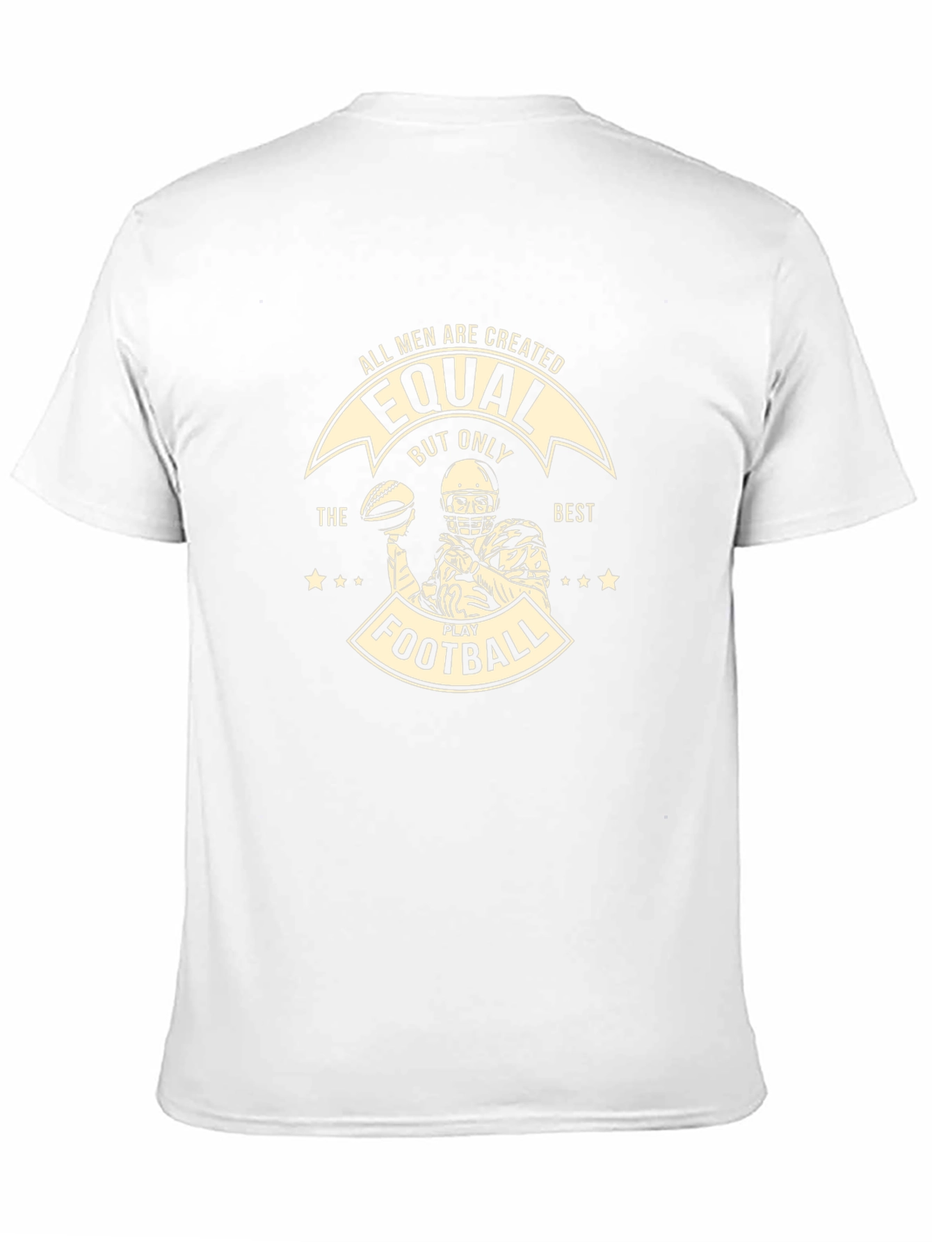Equal Football Player Graphic T-Shirt