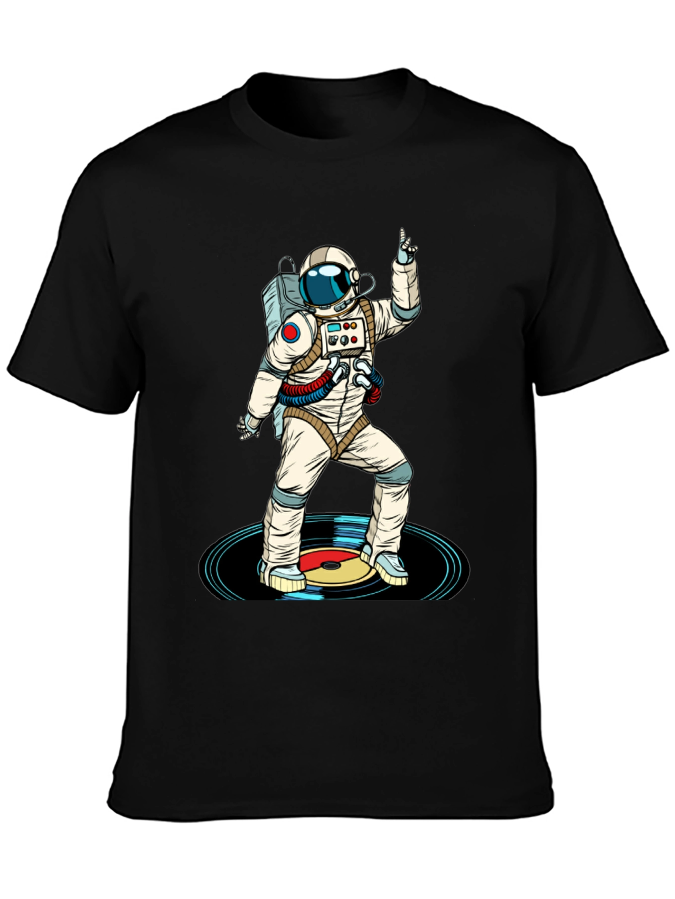 Astronaut DJ Graphic T-Shirt