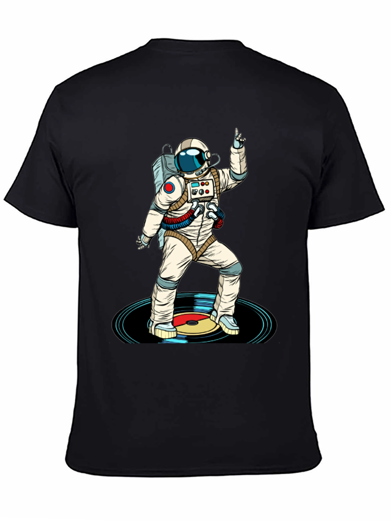 Astronaut DJ Graphic T-Shirt