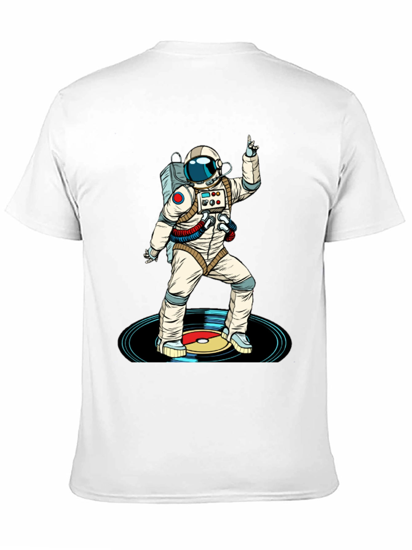 Astronaut DJ Graphic T-Shirt