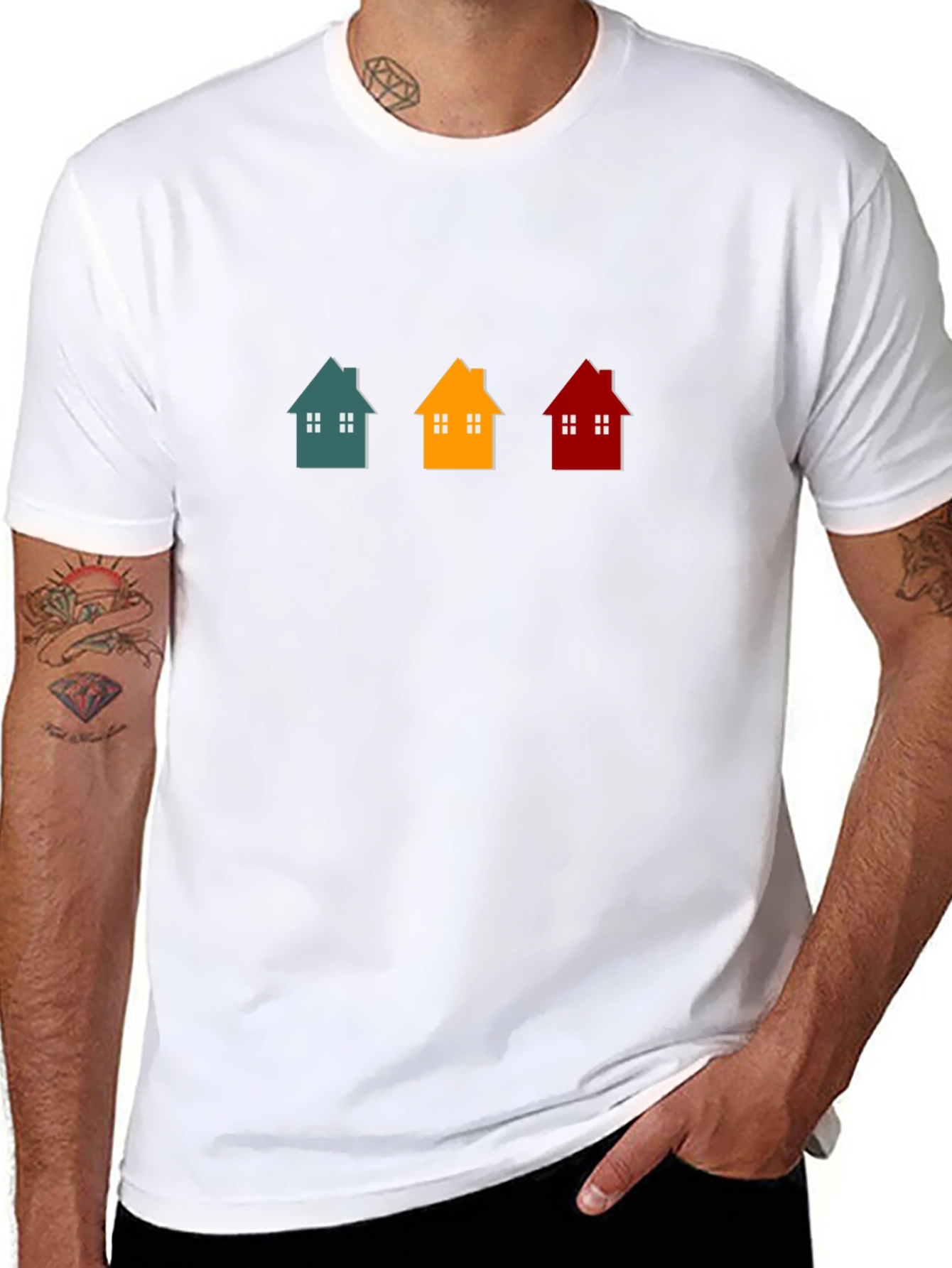 Colorful House T-Shirt