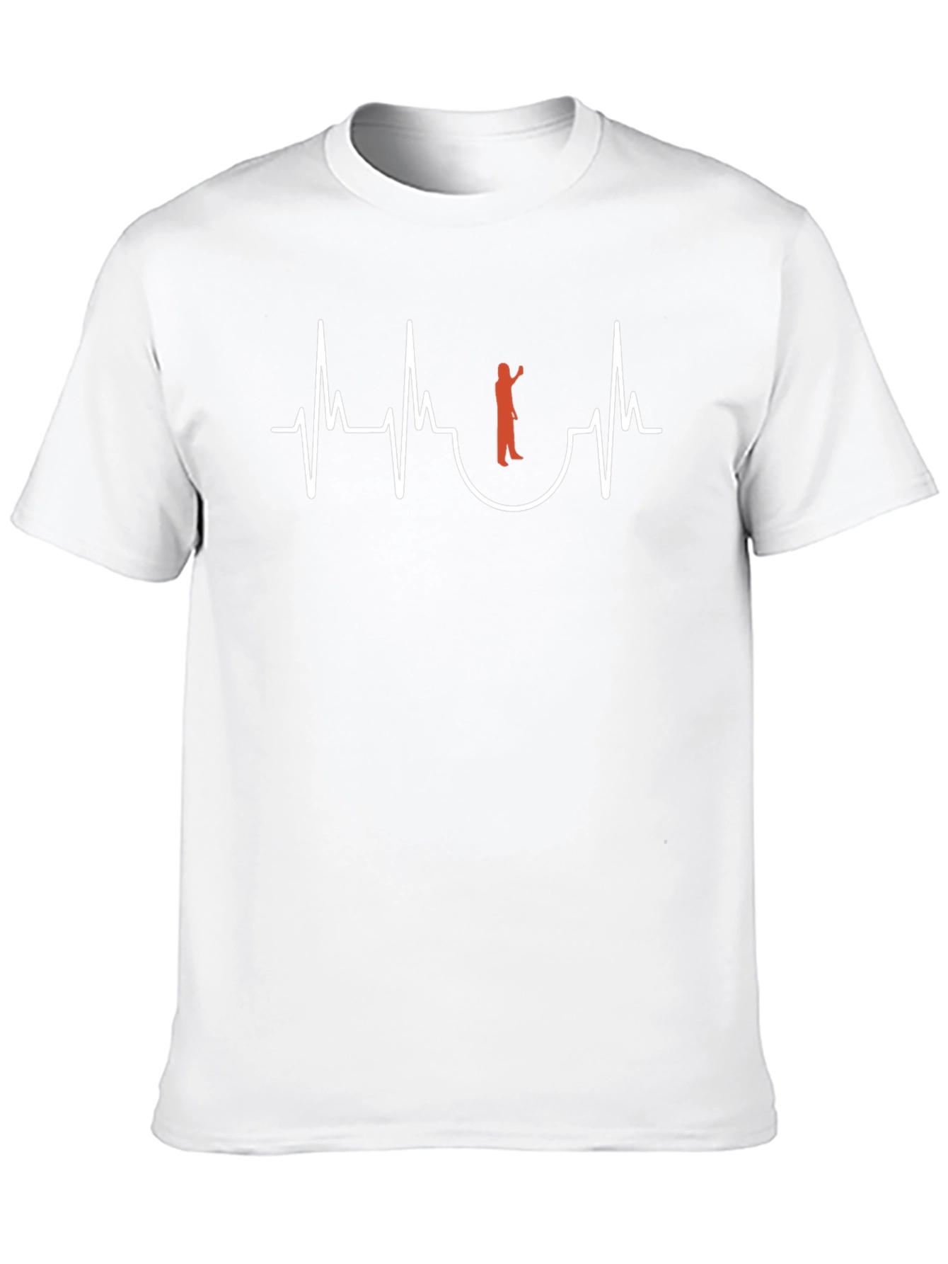 Lifeguard Heartbeat T-Shirt - Black Cotton Tee