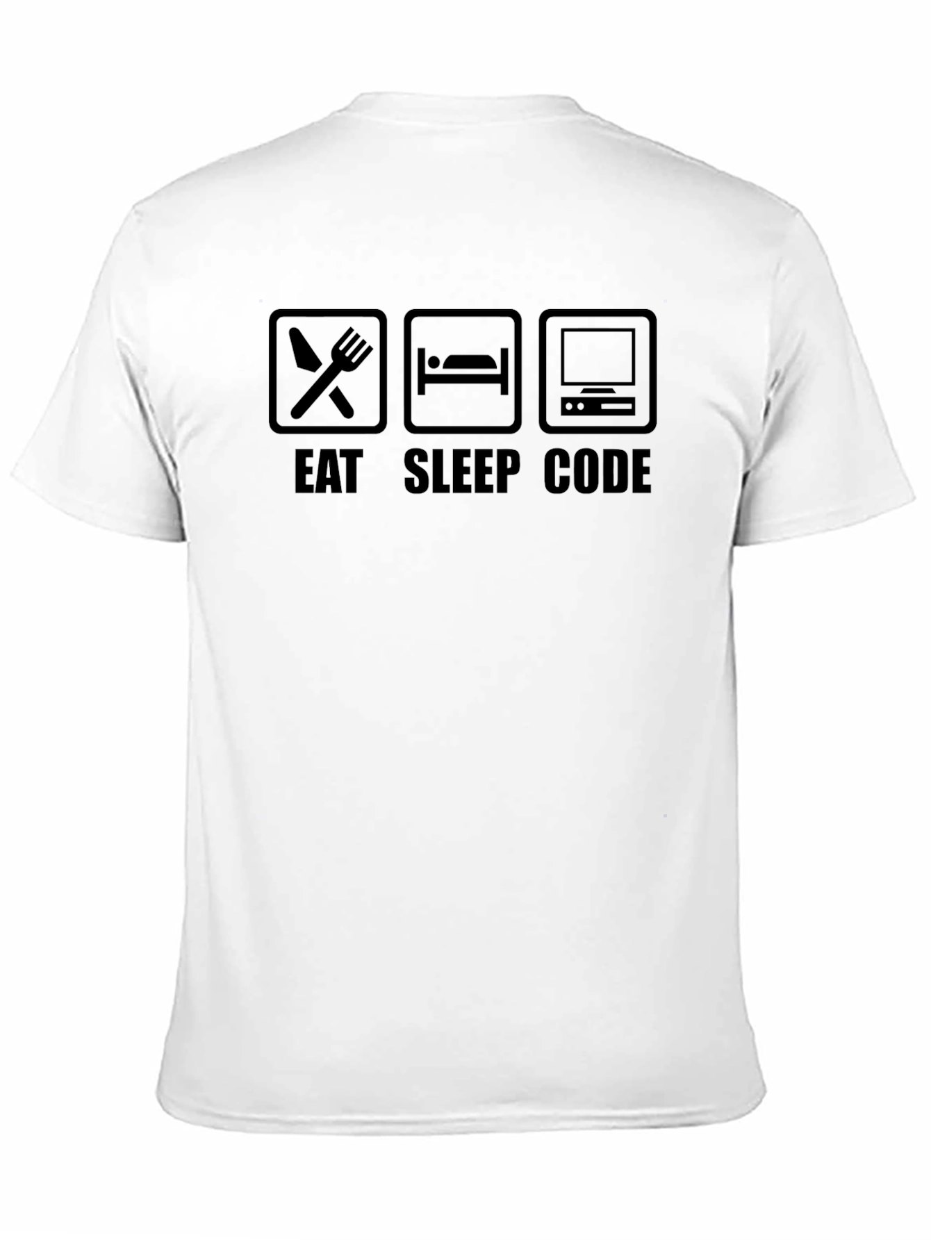 Eat Sleep Code T-Shirt - Programmer Humor