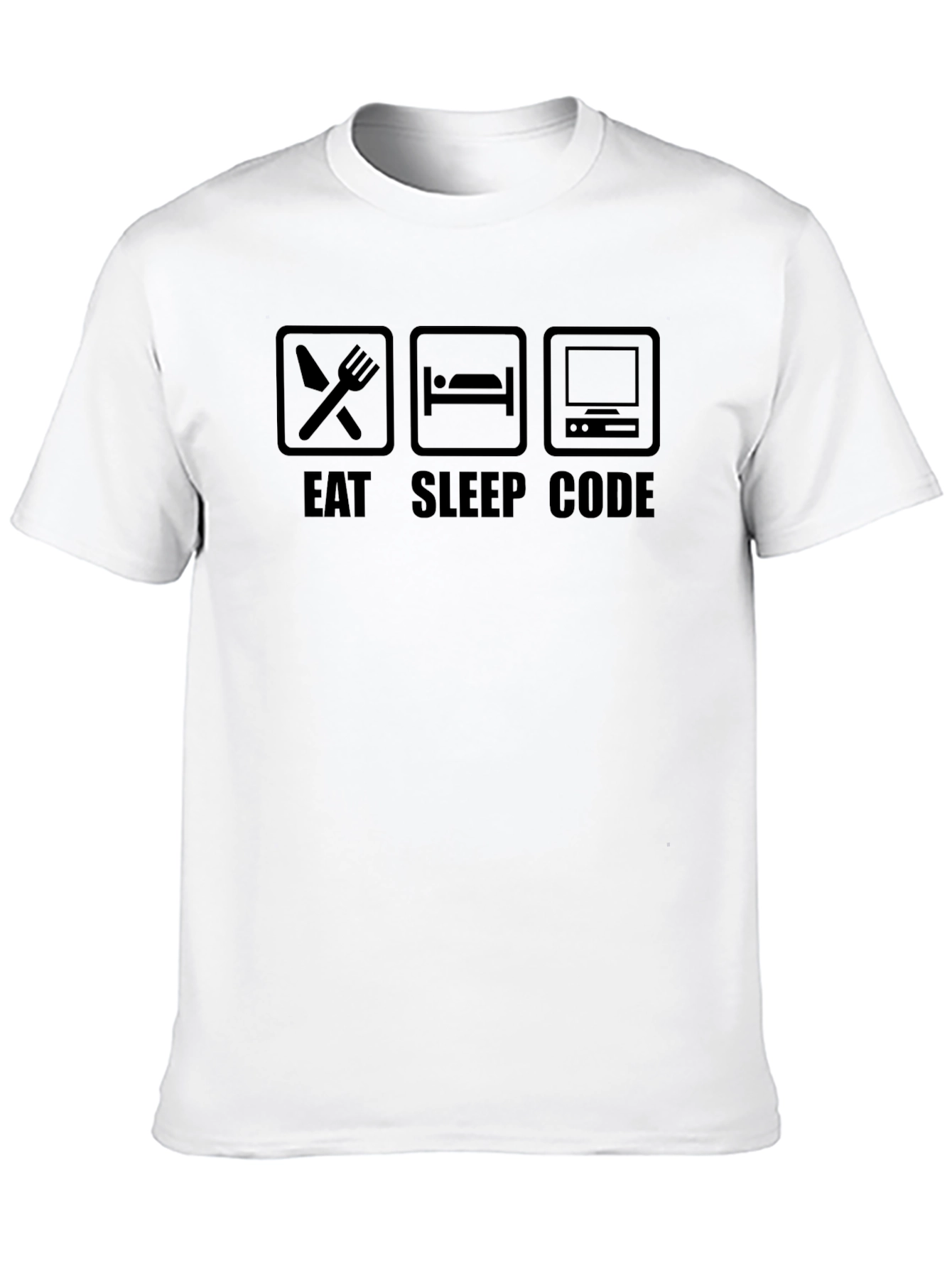 Eat Sleep Code T-Shirt - Programmer Humor