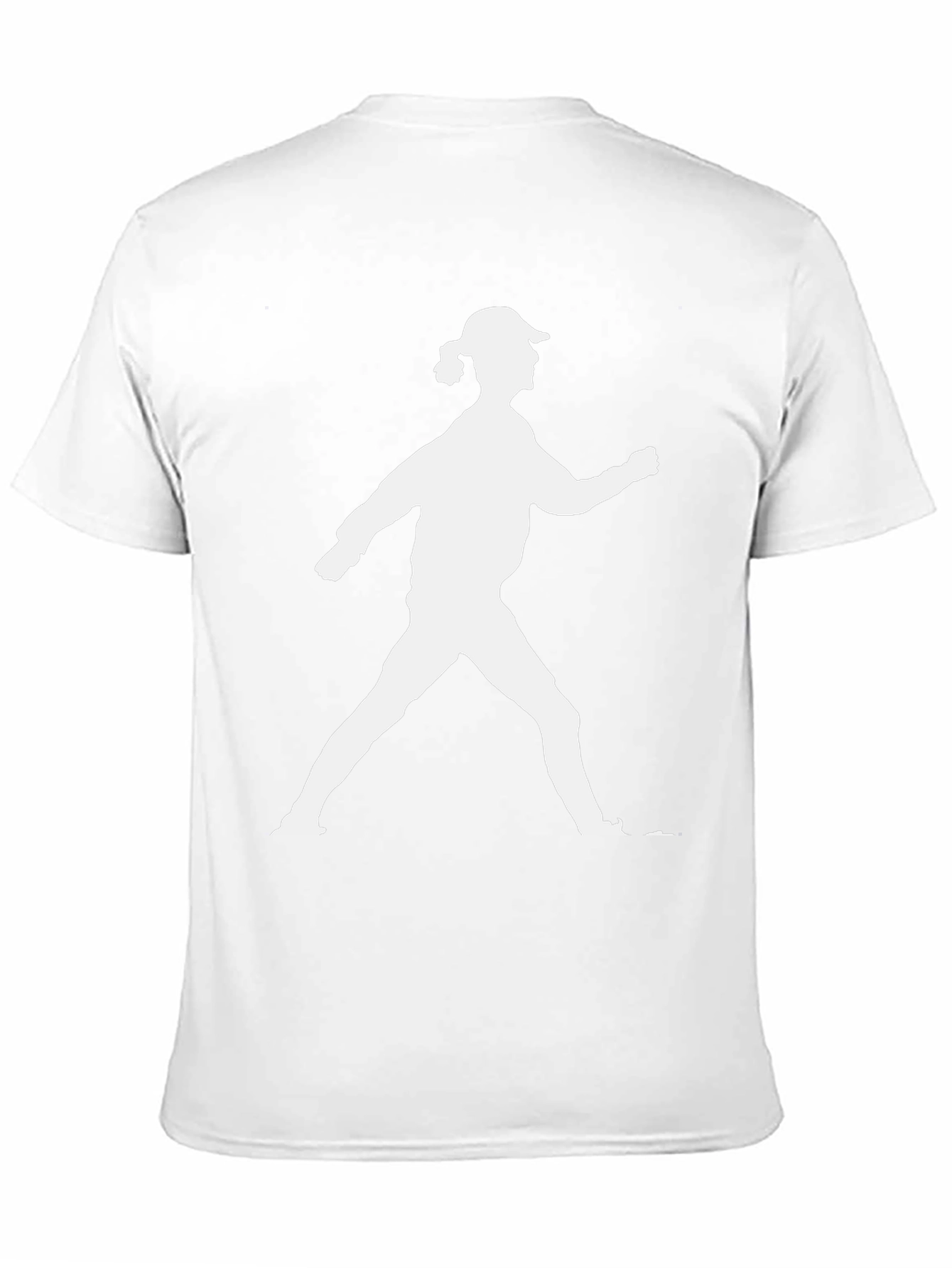 Silhouette Walker Graphic Tee - Black Unisex Shirt