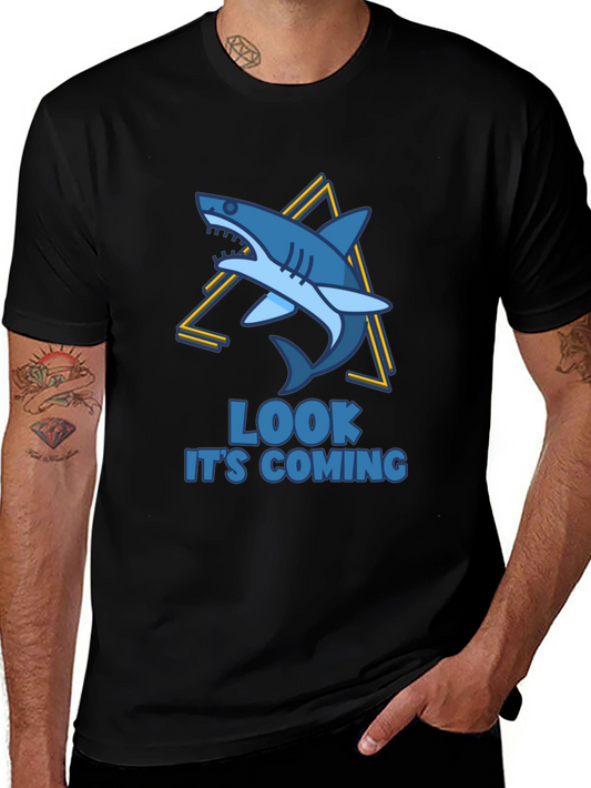 Shark Attack T-Shirt - Look Its Coming