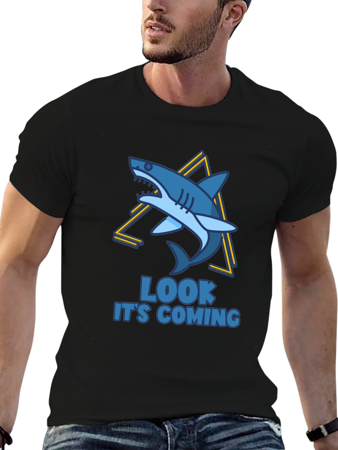 Shark Attack T-Shirt - Look Its Coming