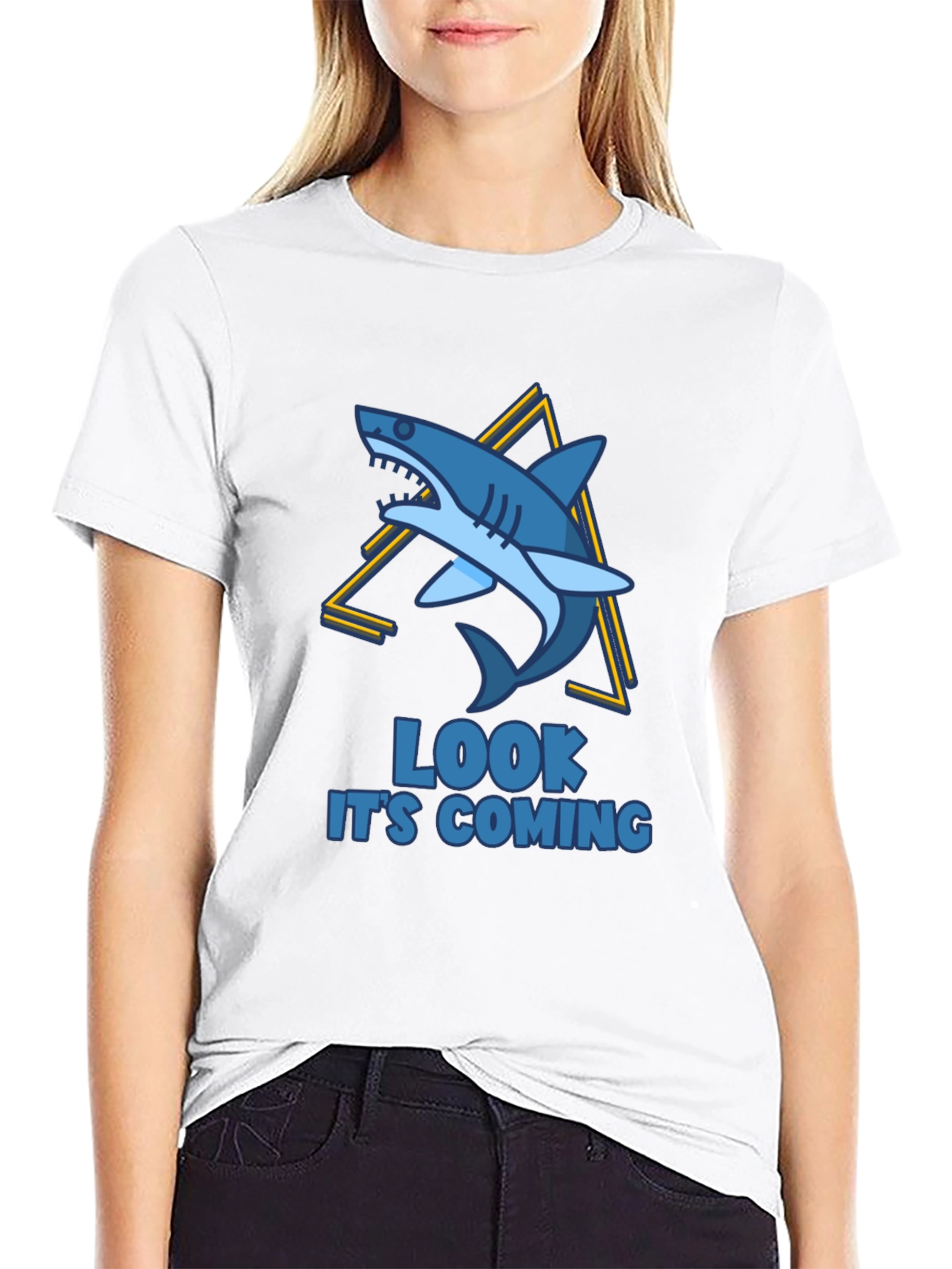 Shark Attack T-Shirt - Look Its Coming