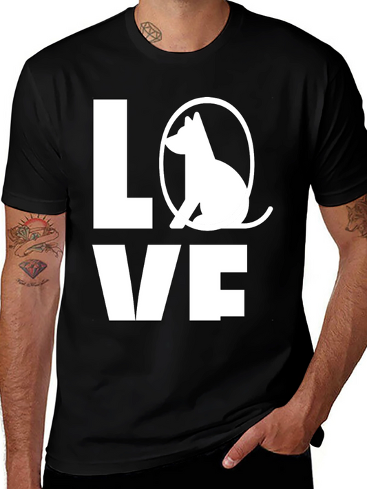 Love Dog T-Shirt - Stylish Pet Lover Tee