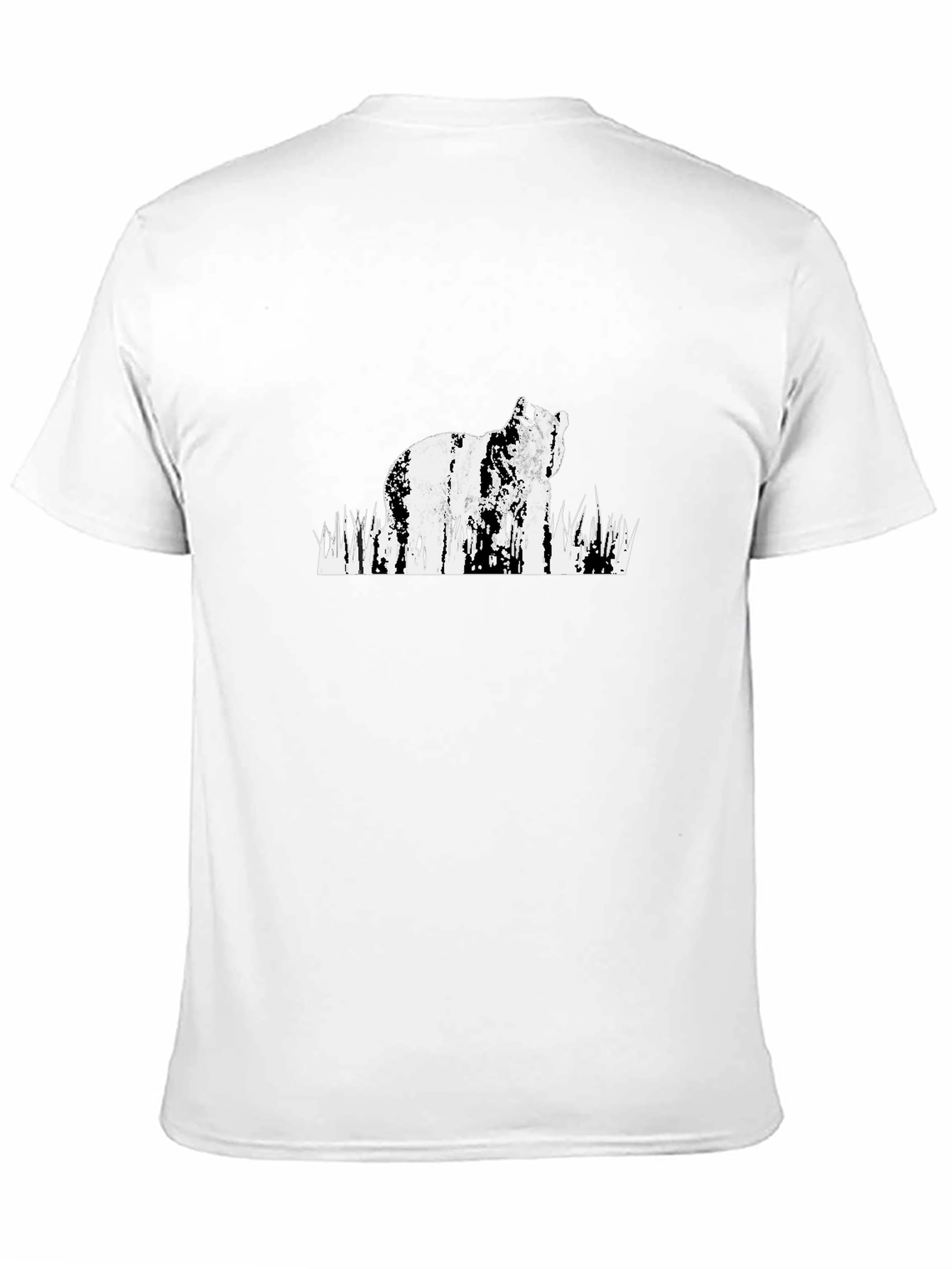 Bear Graphic Black T-Shirt