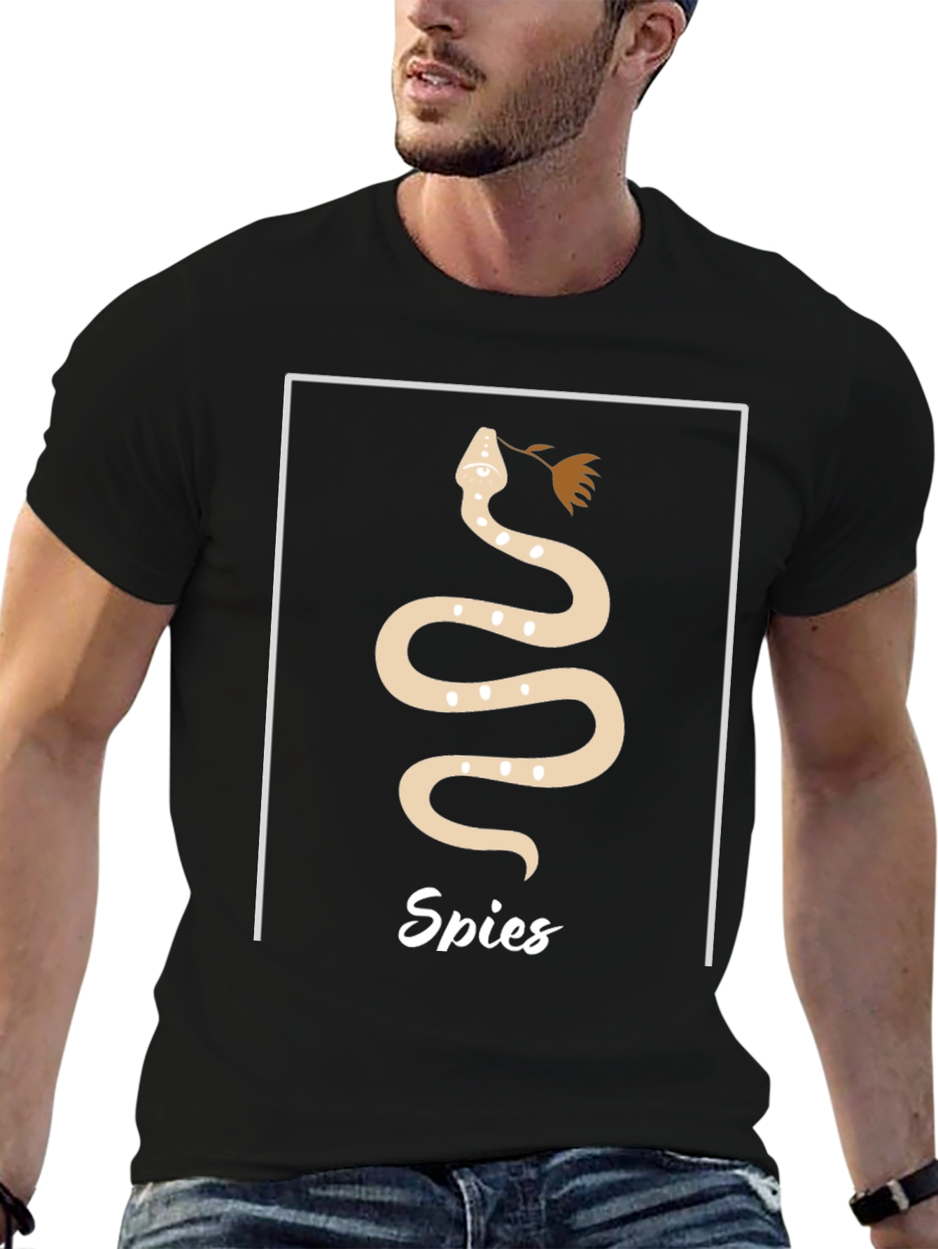 Spies Snake T-Shirt - Stylish Graphic Tee