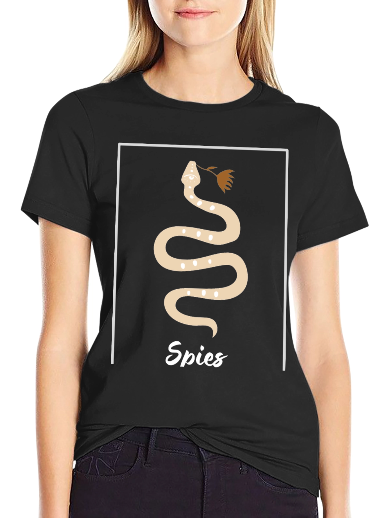 Spies Snake T-Shirt - Stylish Graphic Tee