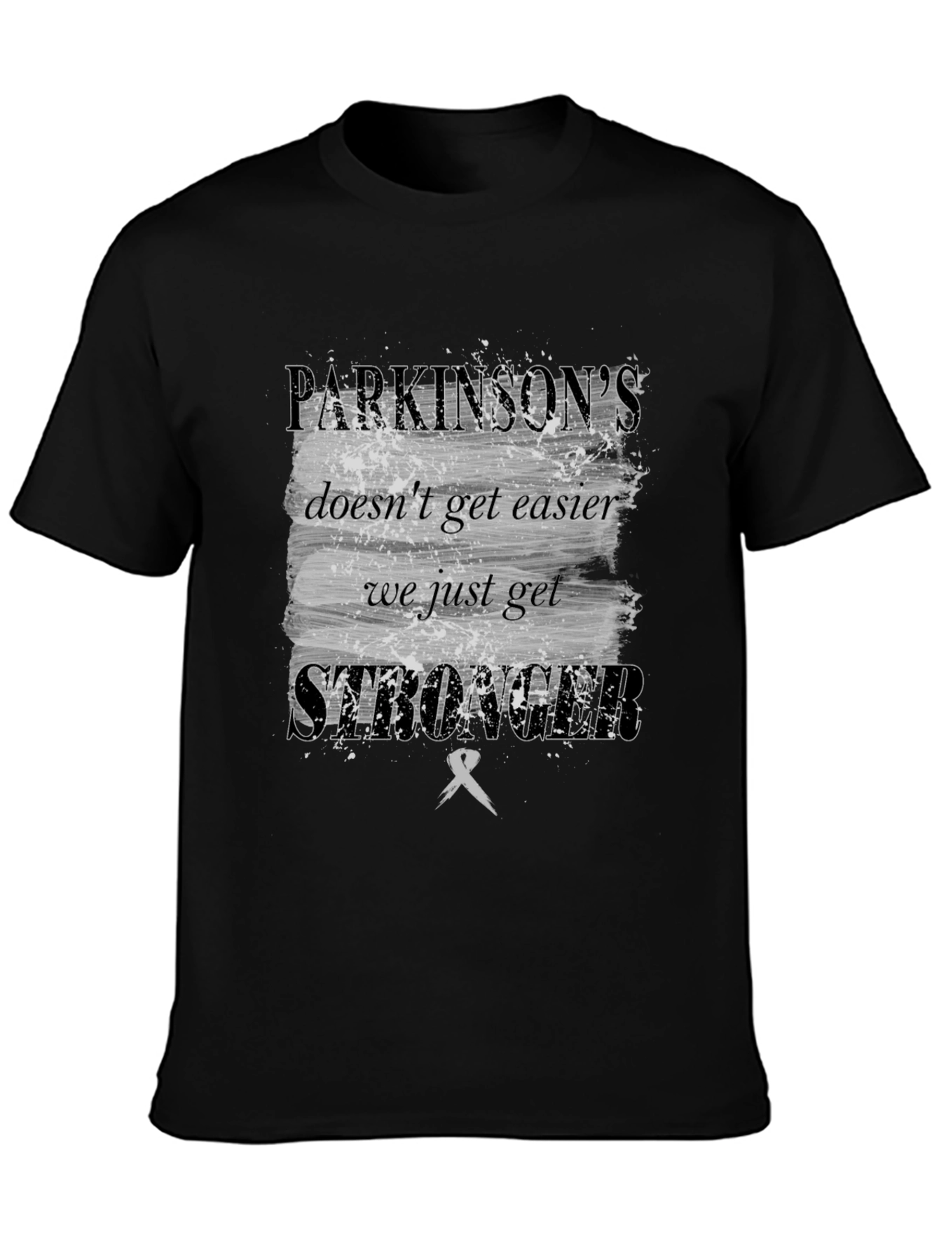 Parkinsons Awareness Graphic T-Shirt - Stronger Together