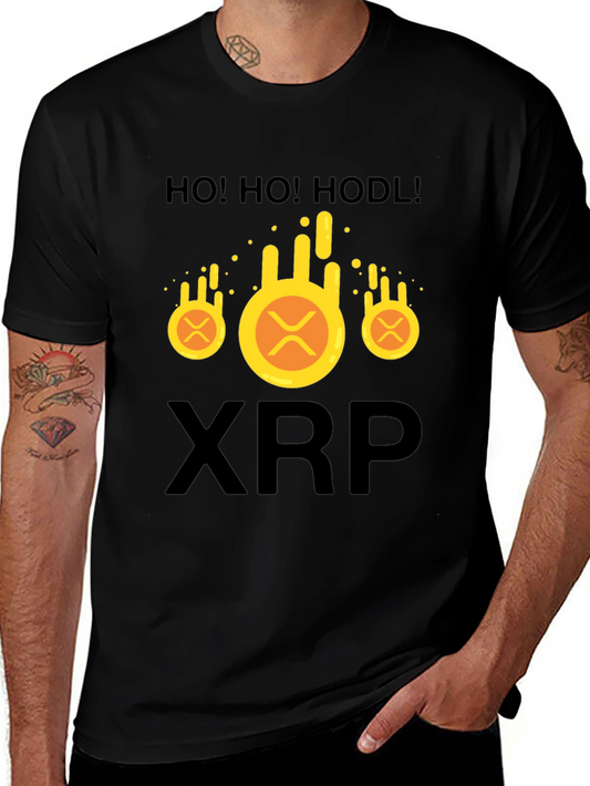 Ho! Ho! Hodl! XRP Crypto T-Shirt