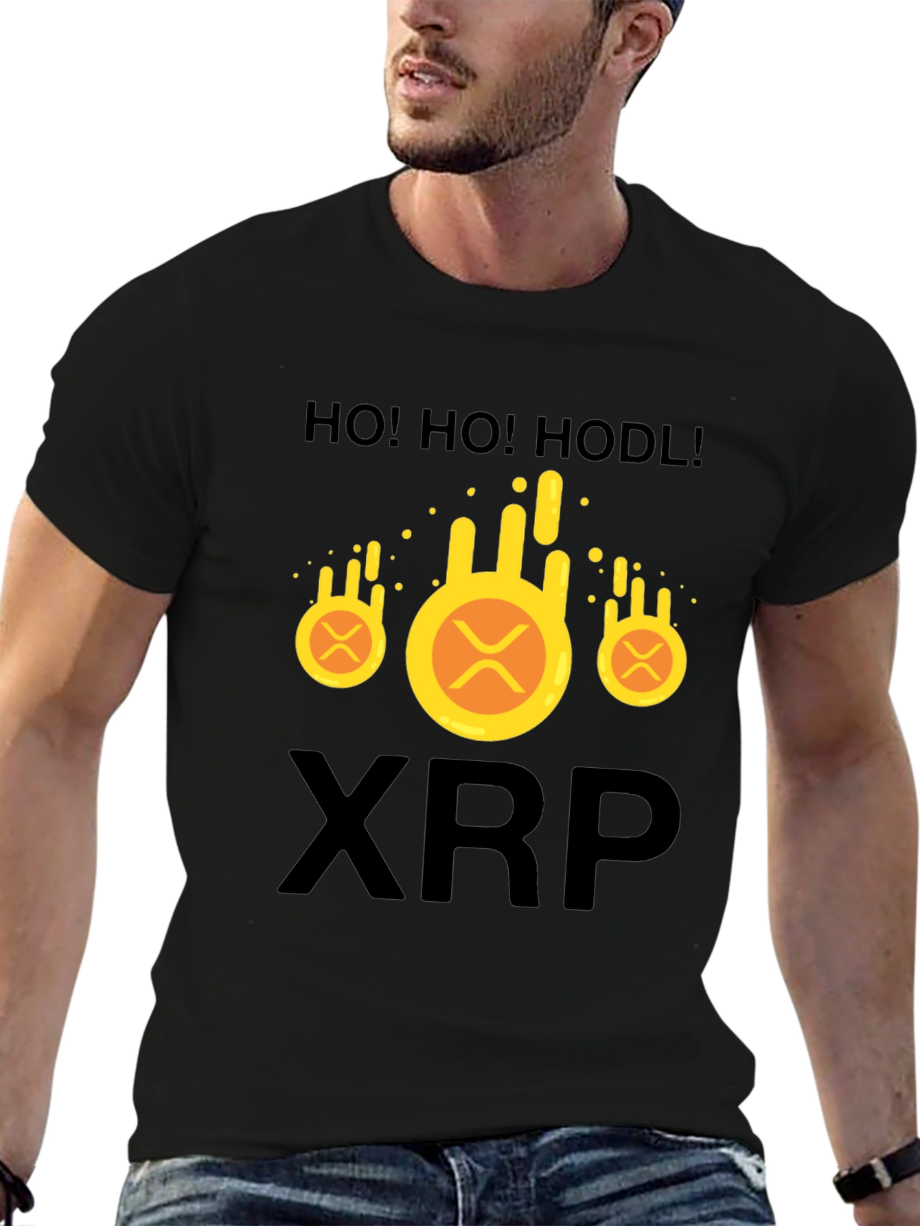 Ho! Ho! Hodl! XRP Crypto T-Shirt