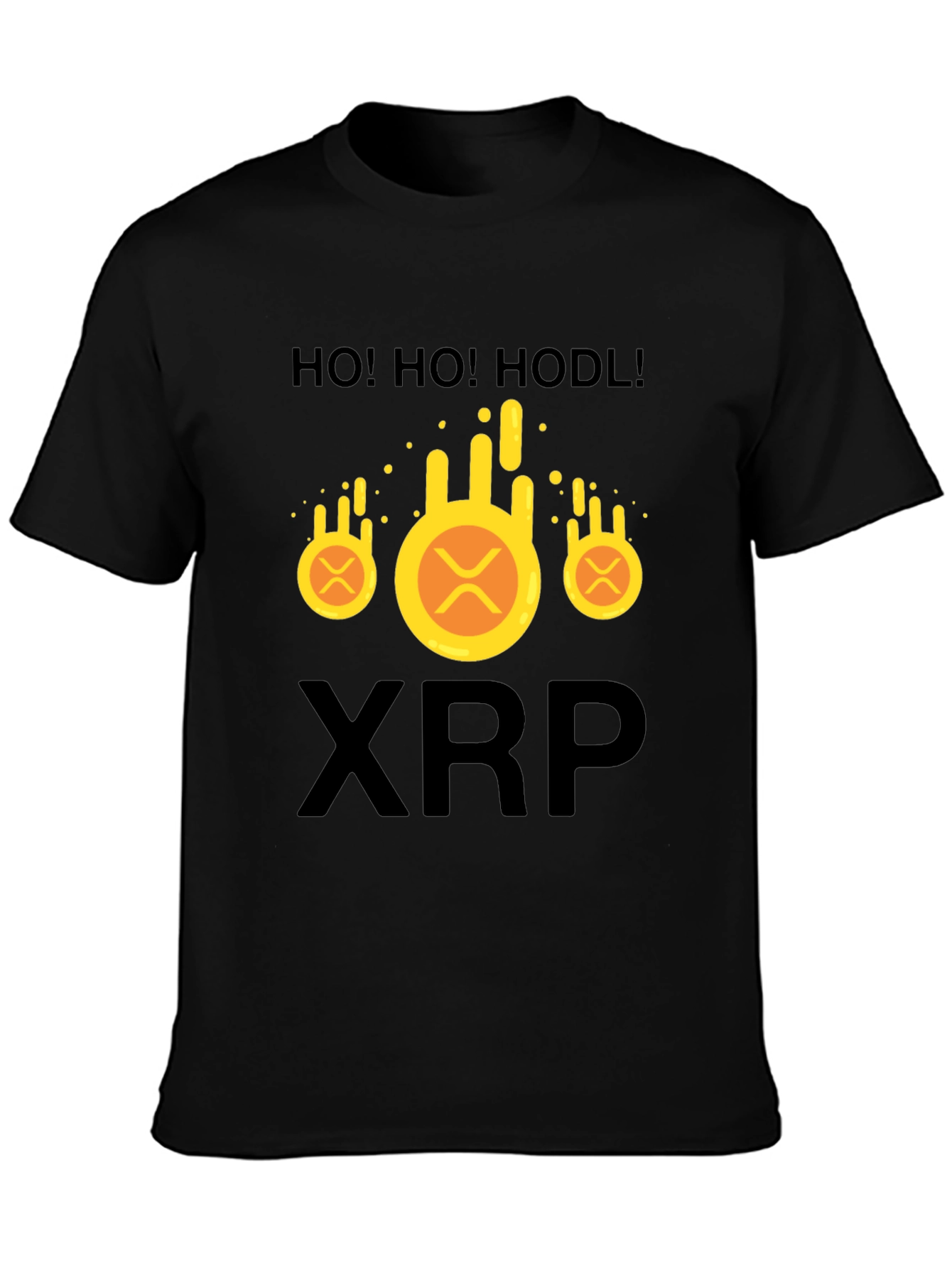 Ho! Ho! Hodl! XRP Crypto T-Shirt