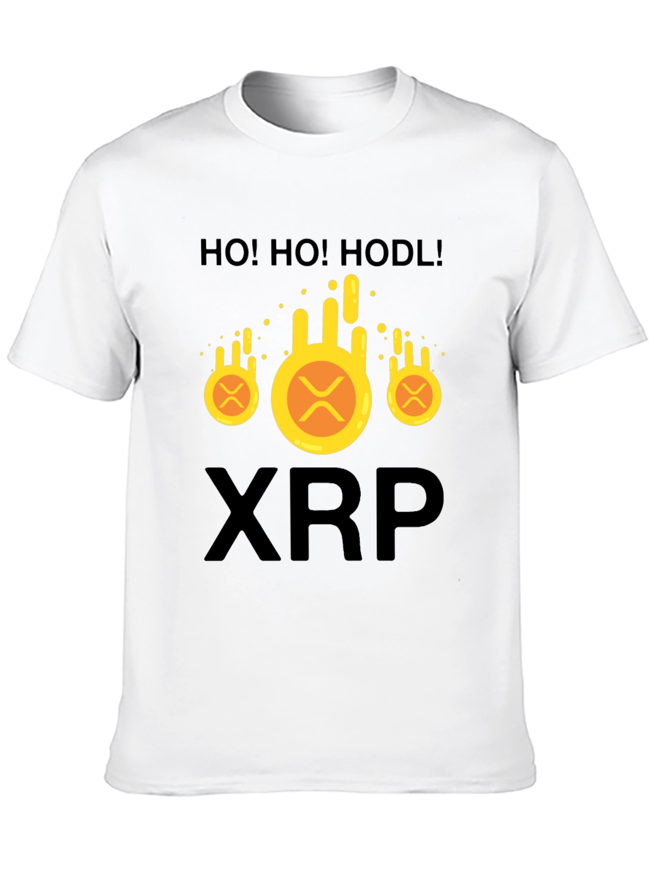 Ho! Ho! Hodl! XRP Crypto T-Shirt