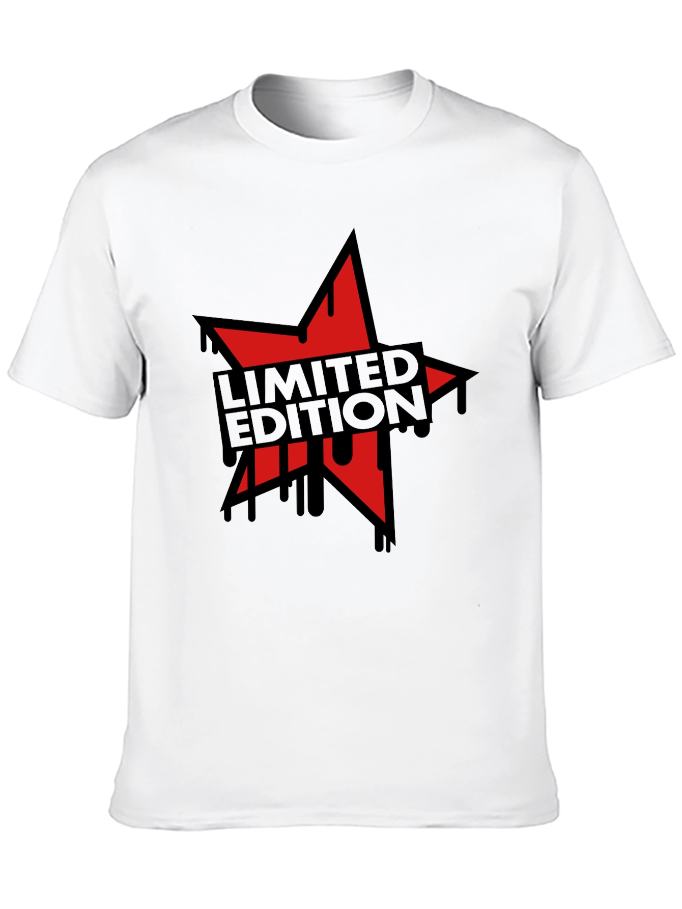 Limited Edition Star Graphic Black T-Shirt