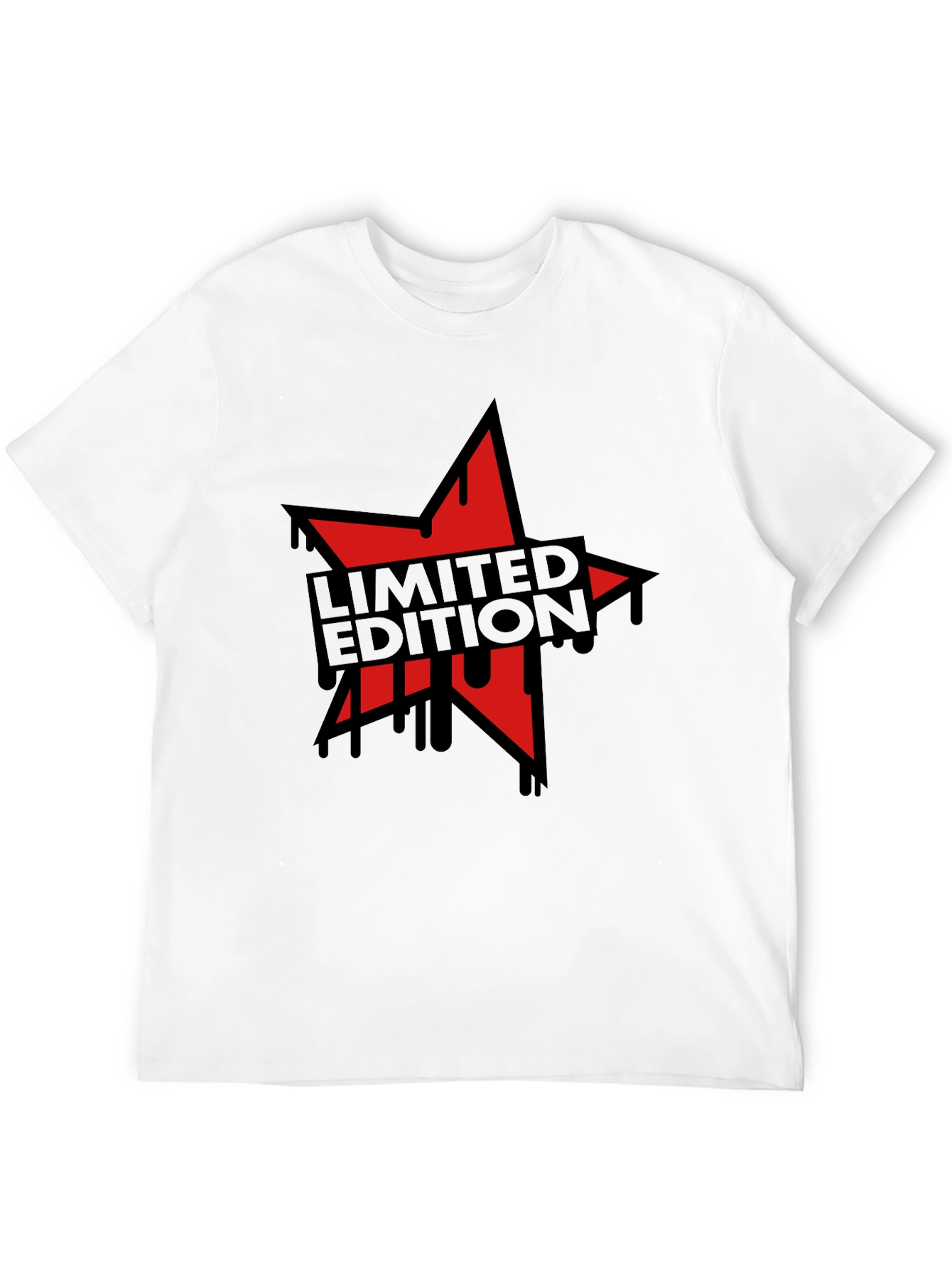 Limited Edition Star Graphic Black T-Shirt