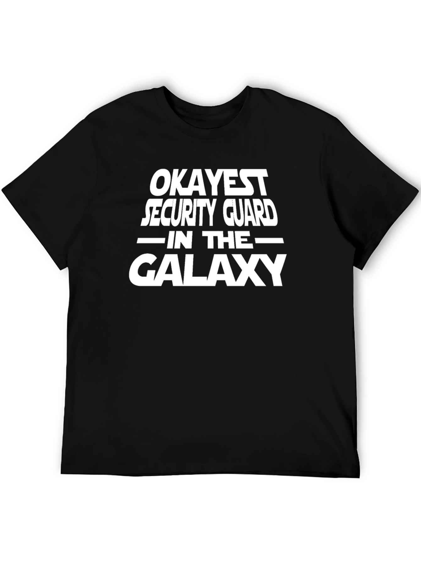 Okayest Security Guard Galaxy T-Shirt