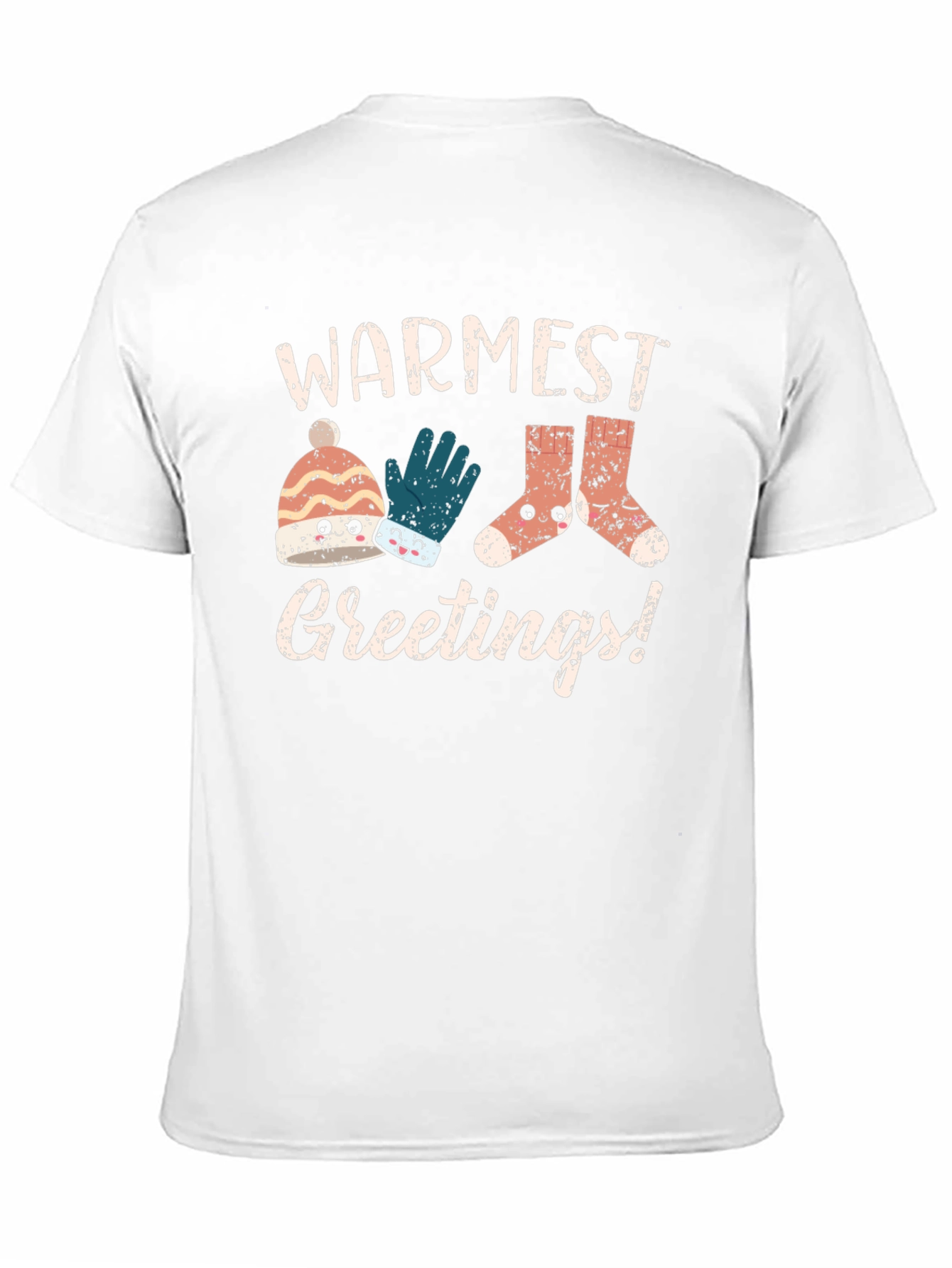 Warmest Greetings Kawaii Holiday T-Shirt