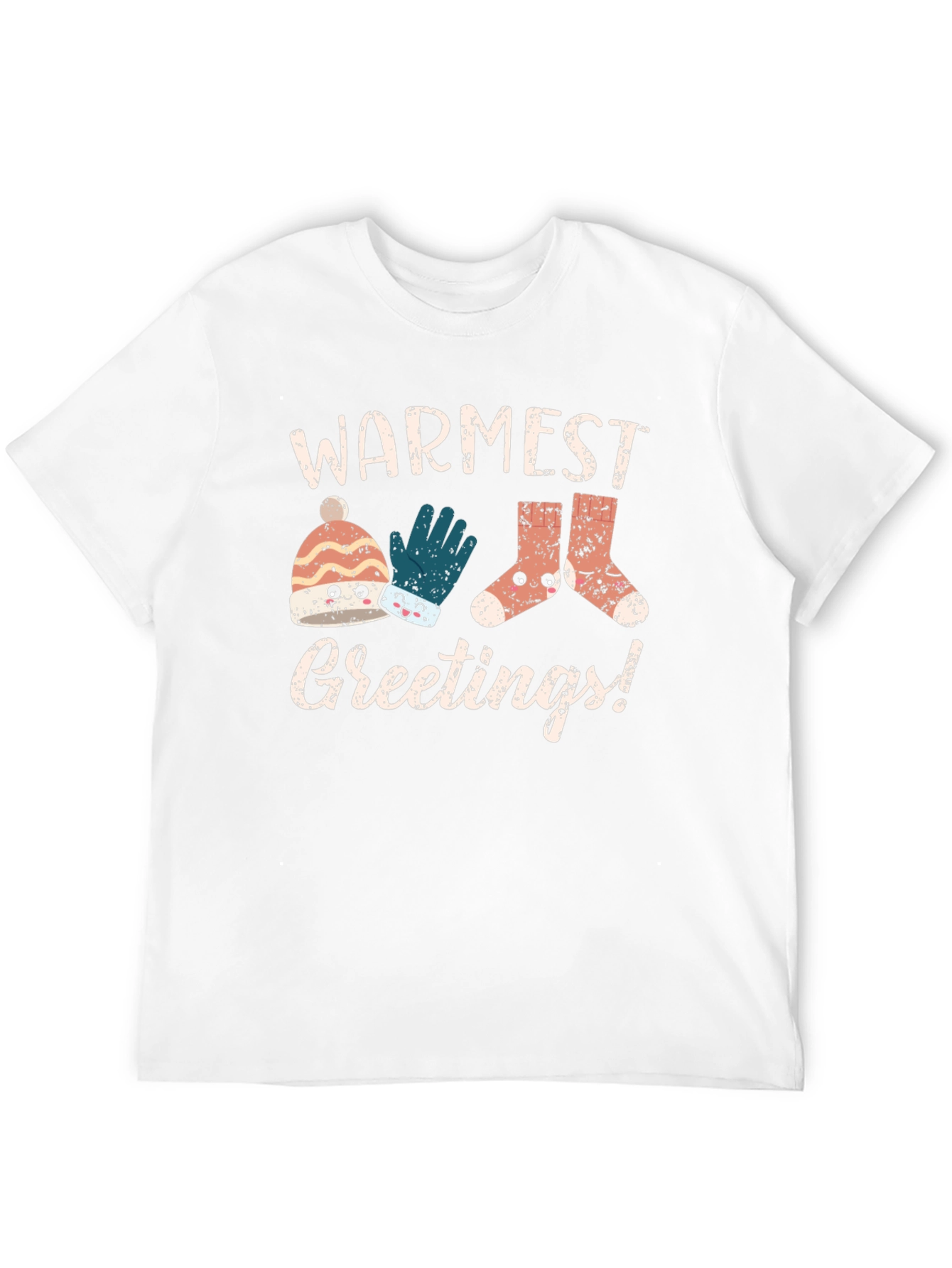 Warmest Greetings Kawaii Holiday T-Shirt