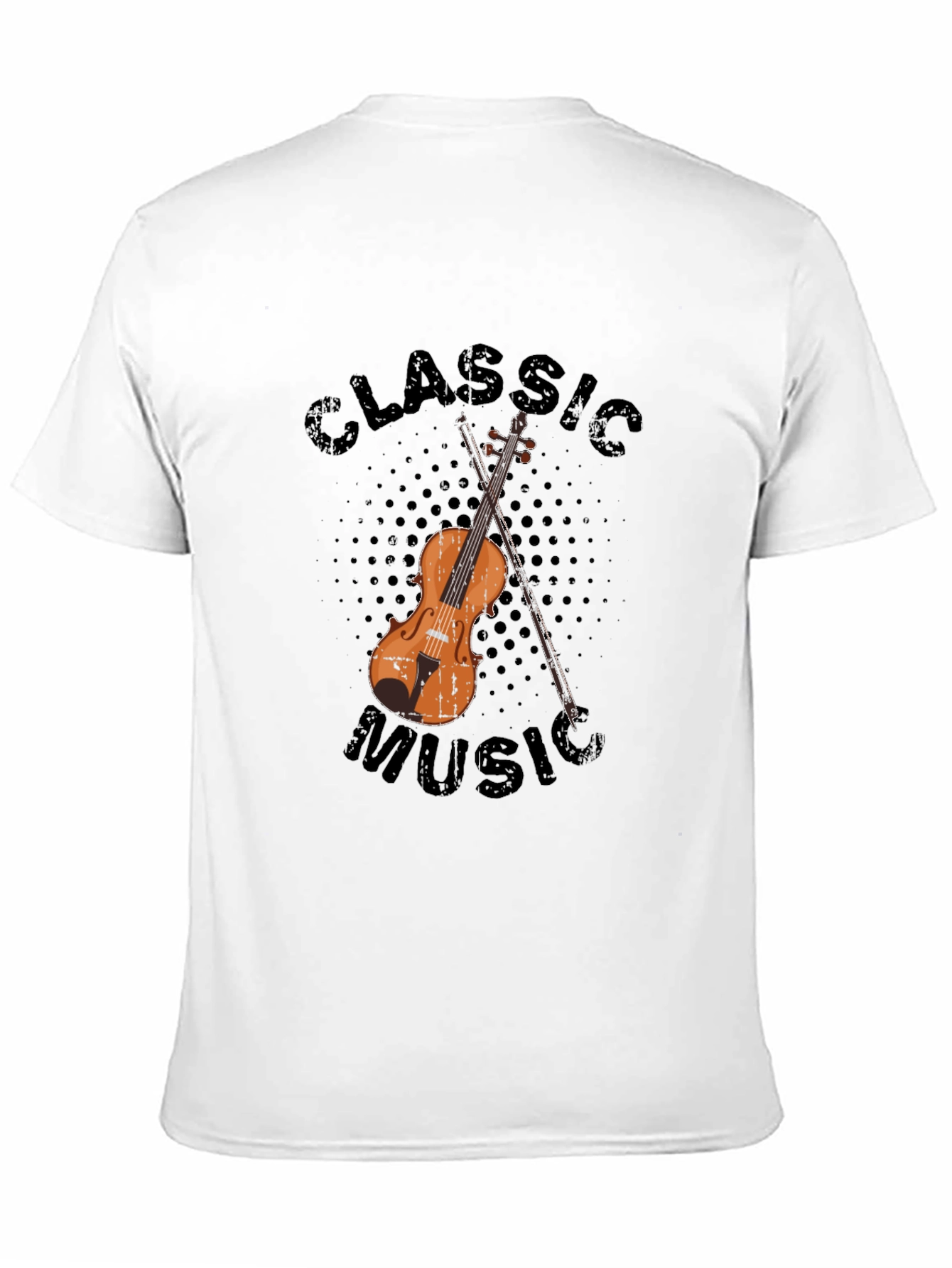 Classic Music Violin T-Shirt