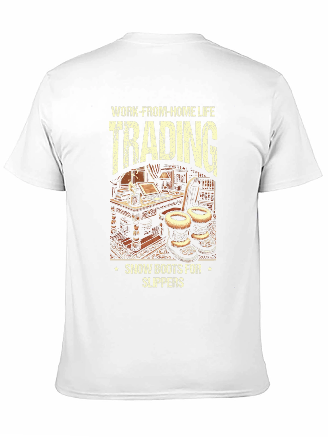 Work-From-Home Life Trading Graphic Tee