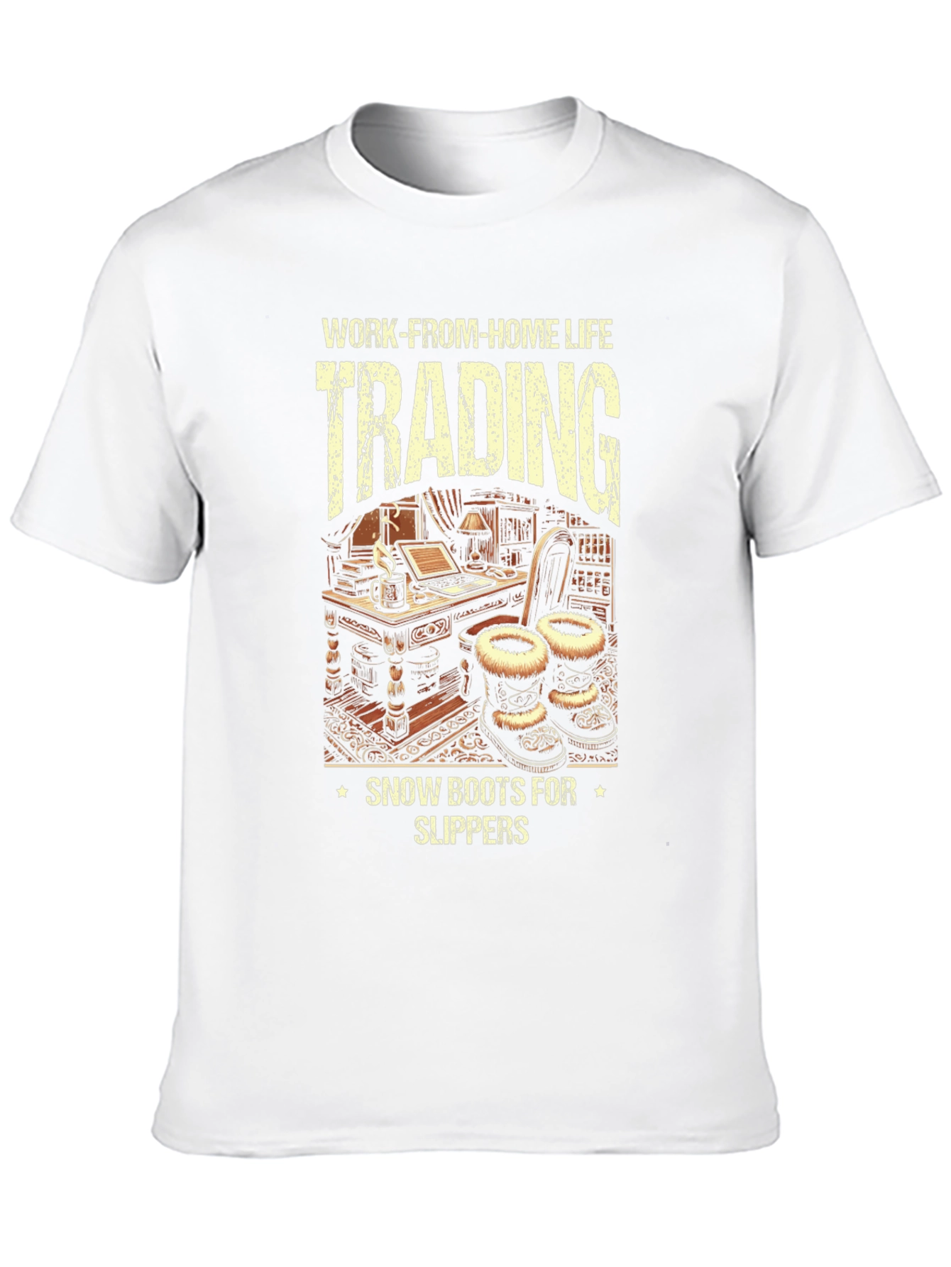 Work-From-Home Life Trading Graphic Tee