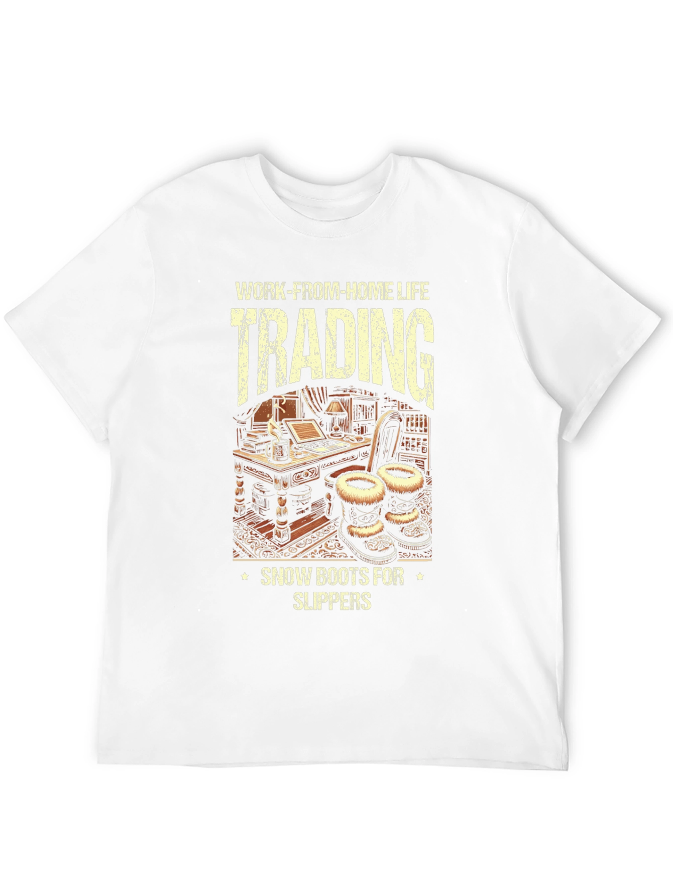 Work-From-Home Life Trading Graphic Tee