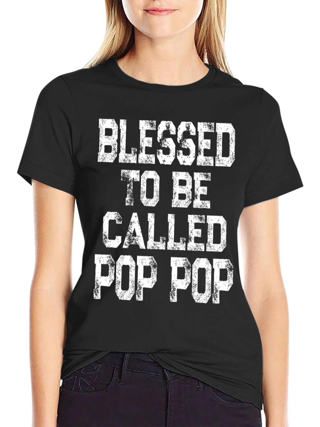 Blessed To Be Called Pop Pop - Graphic T-Shirt