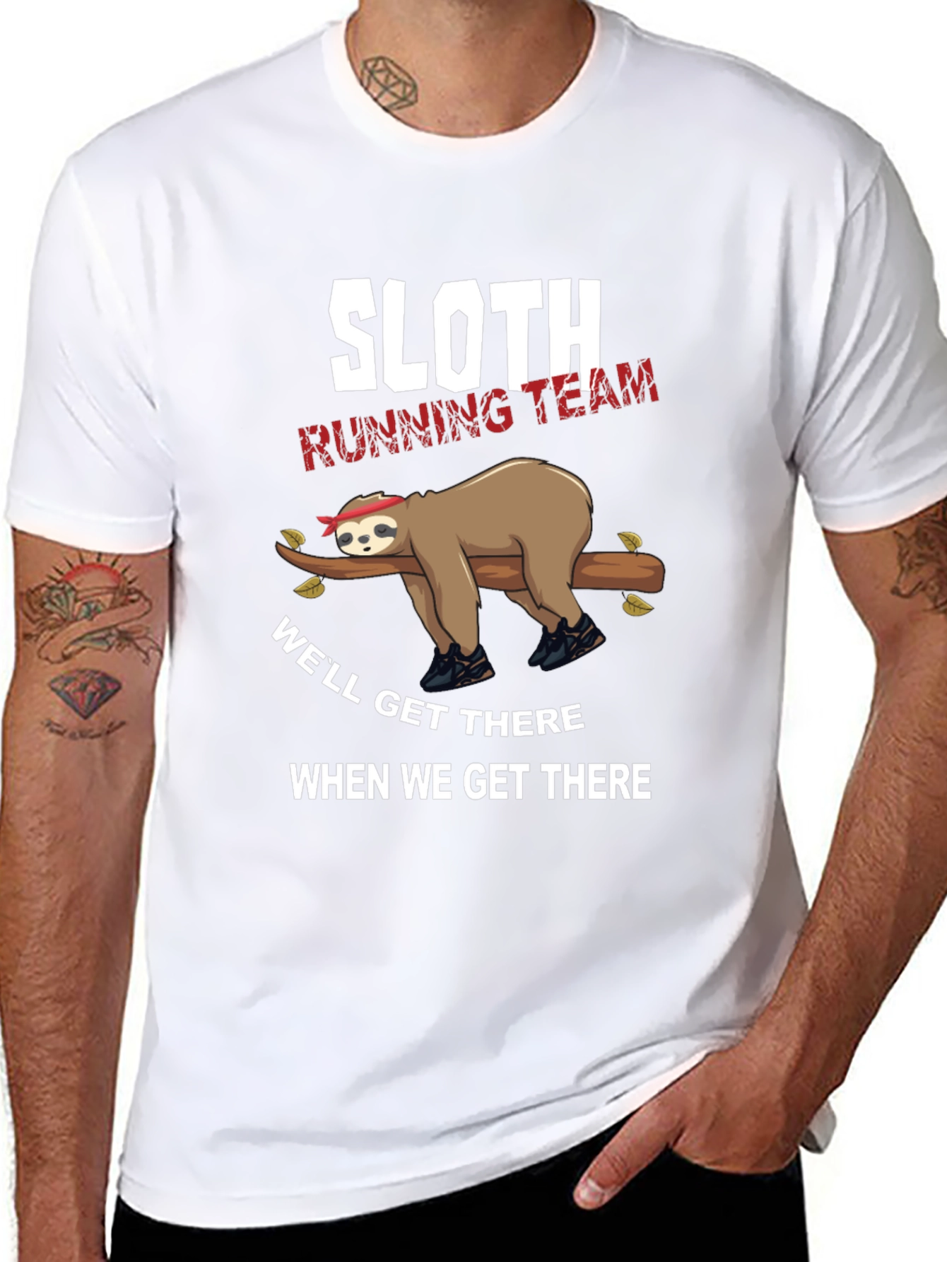 Sloth Running Team T-Shirt