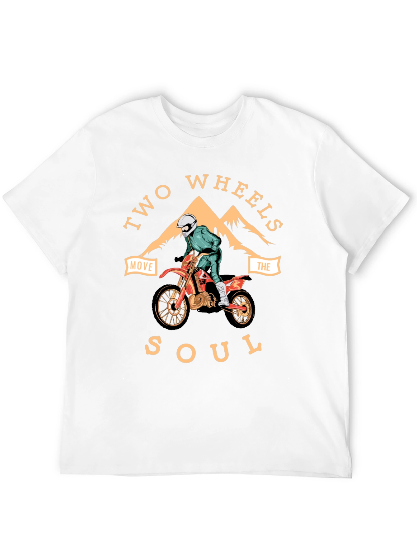 Two Wheels Move the Soul Graphic Tee