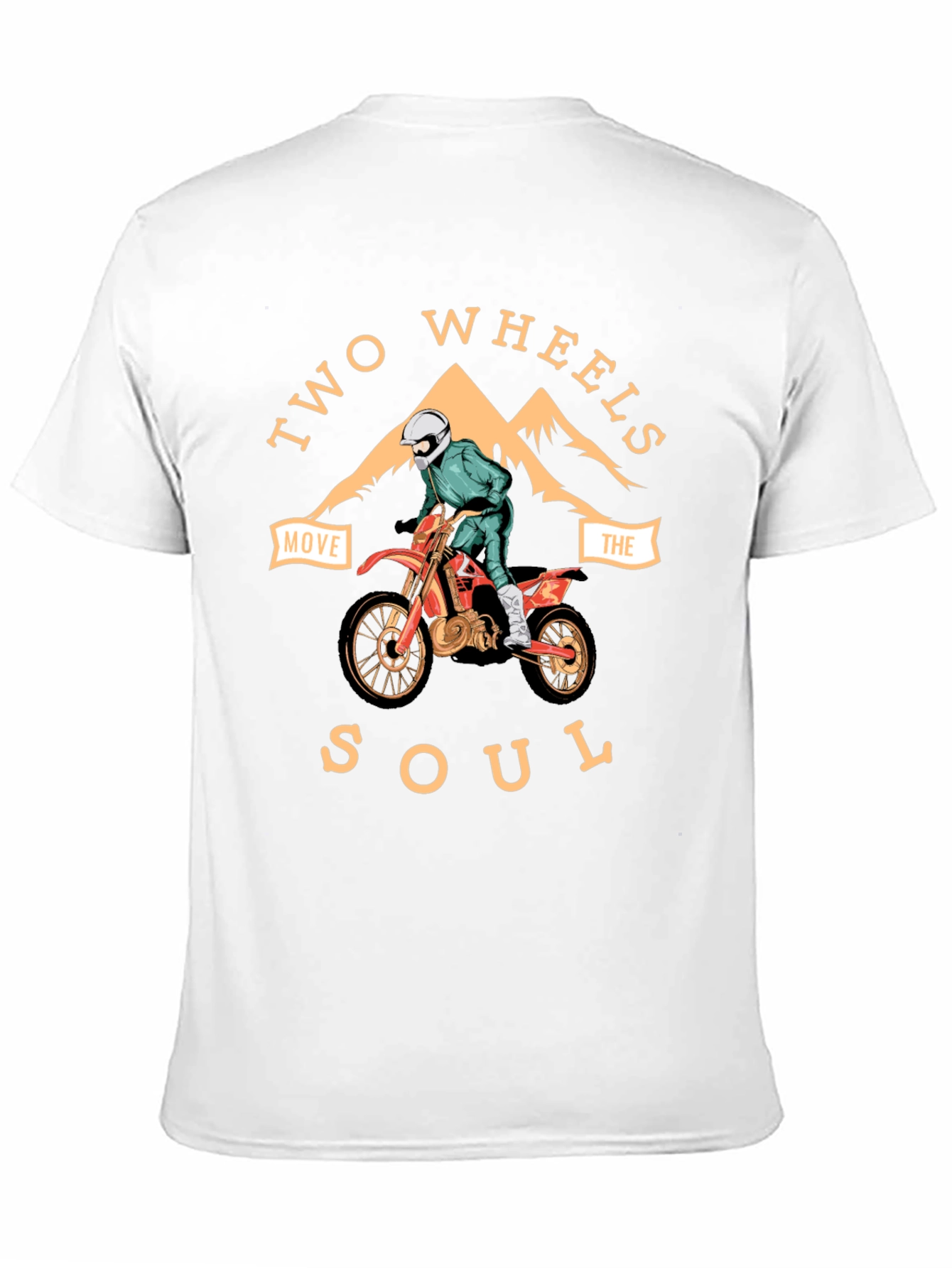 Two Wheels Move the Soul Graphic Tee