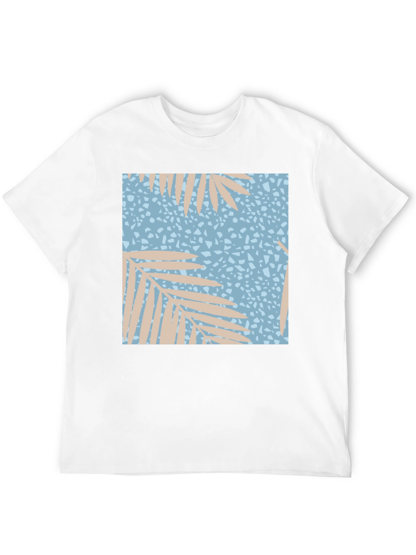 Tropical Print T-Shirt - Casual Wear