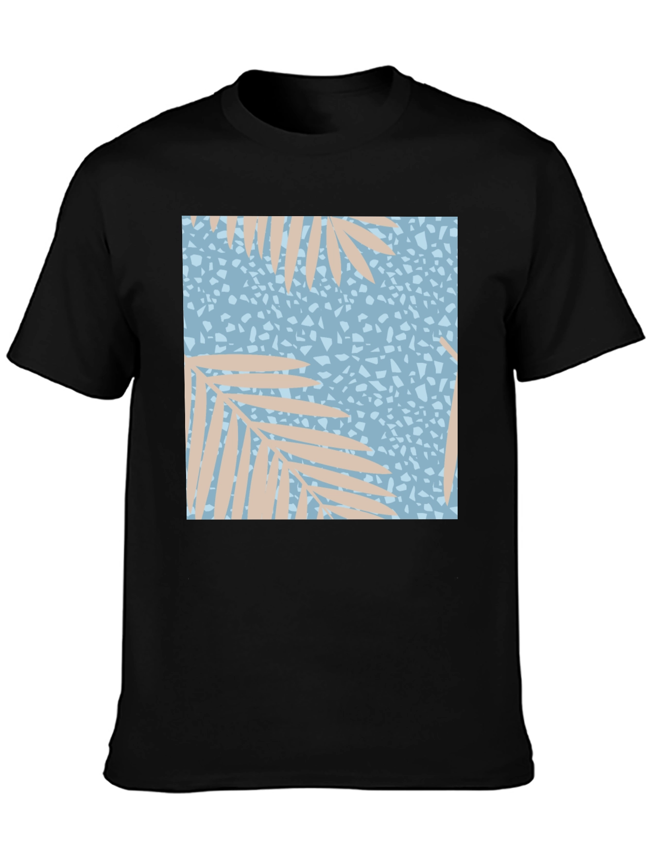 Tropical Print T-Shirt - Casual Wear