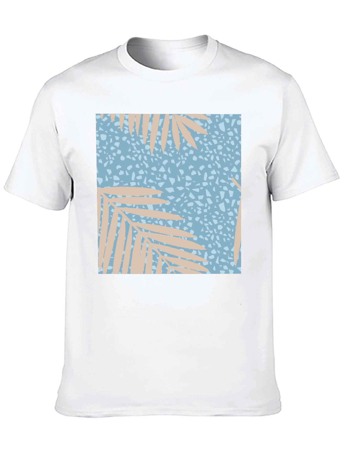 Tropical Print T-Shirt - Casual Wear