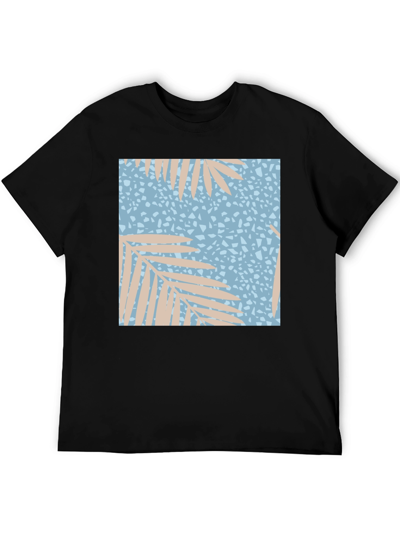 Tropical Print T-Shirt - Casual Wear