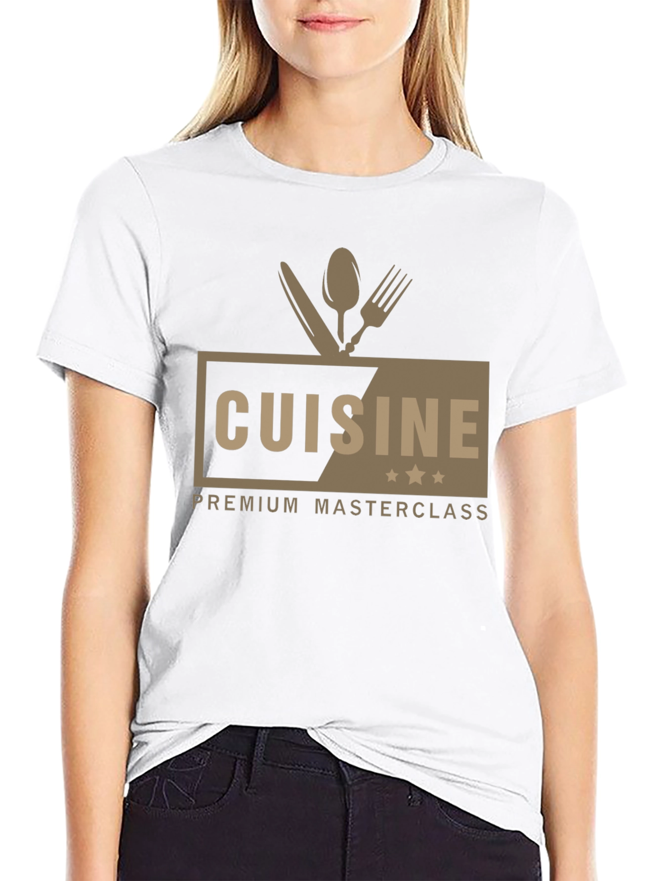 Cuisine Premium Masterclass T-Shirt - Chef Style