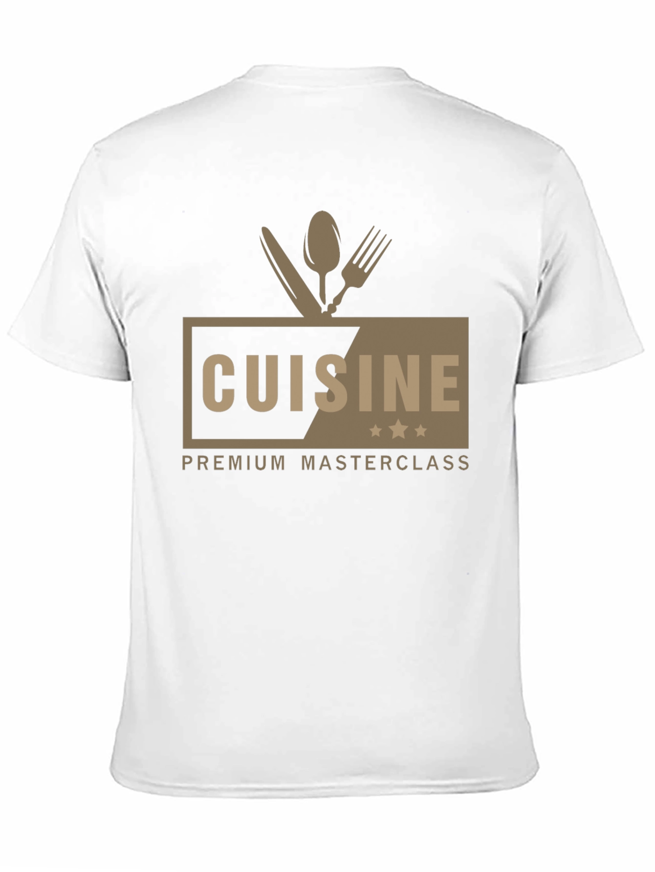 Cuisine Premium Masterclass T-Shirt - Chef Style