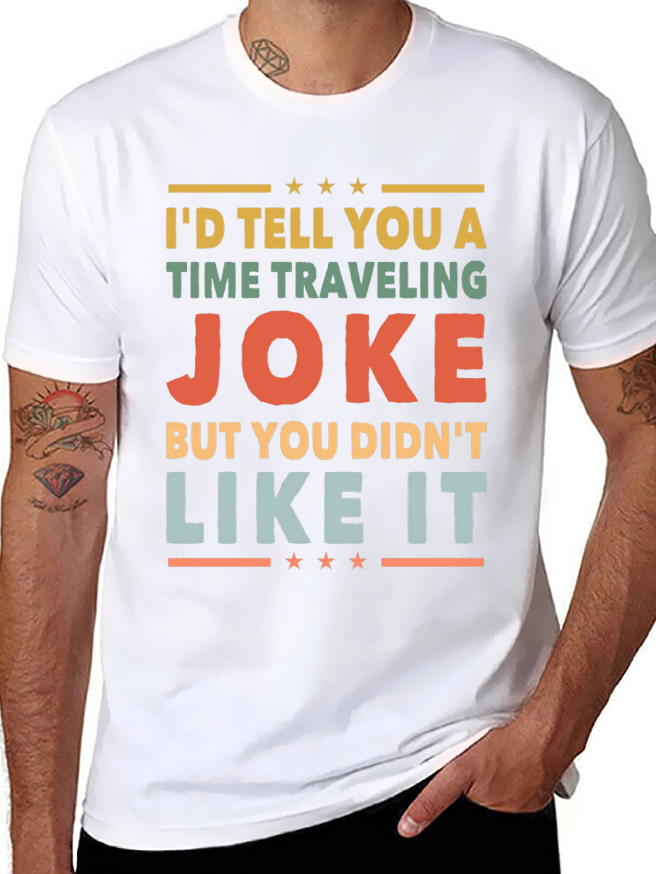 Time Traveling Joke Graphic Tee