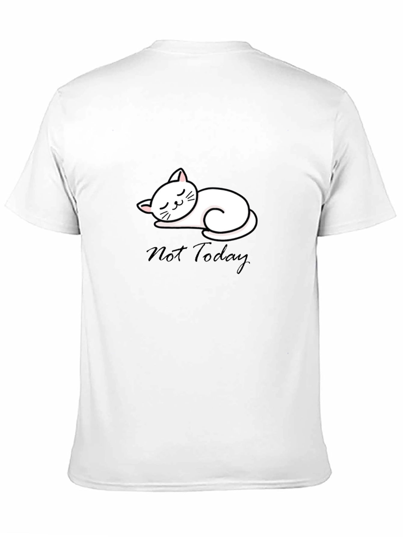 Not Today Cat Tee - Unisex Relaxed Fit
