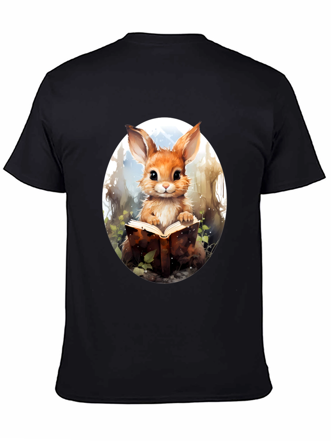 Bookworm Bunny Graphic Tee