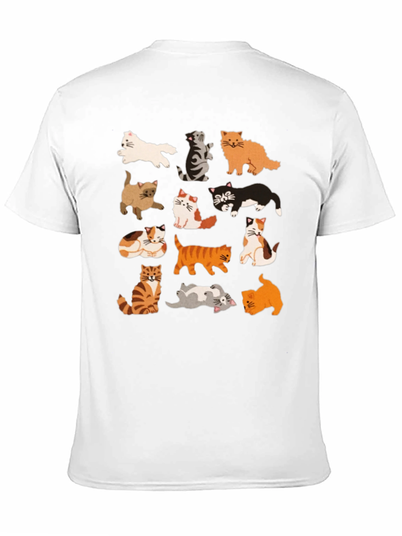 Cute Cats Graphic T-Shirt - Unisex Cotton Tee