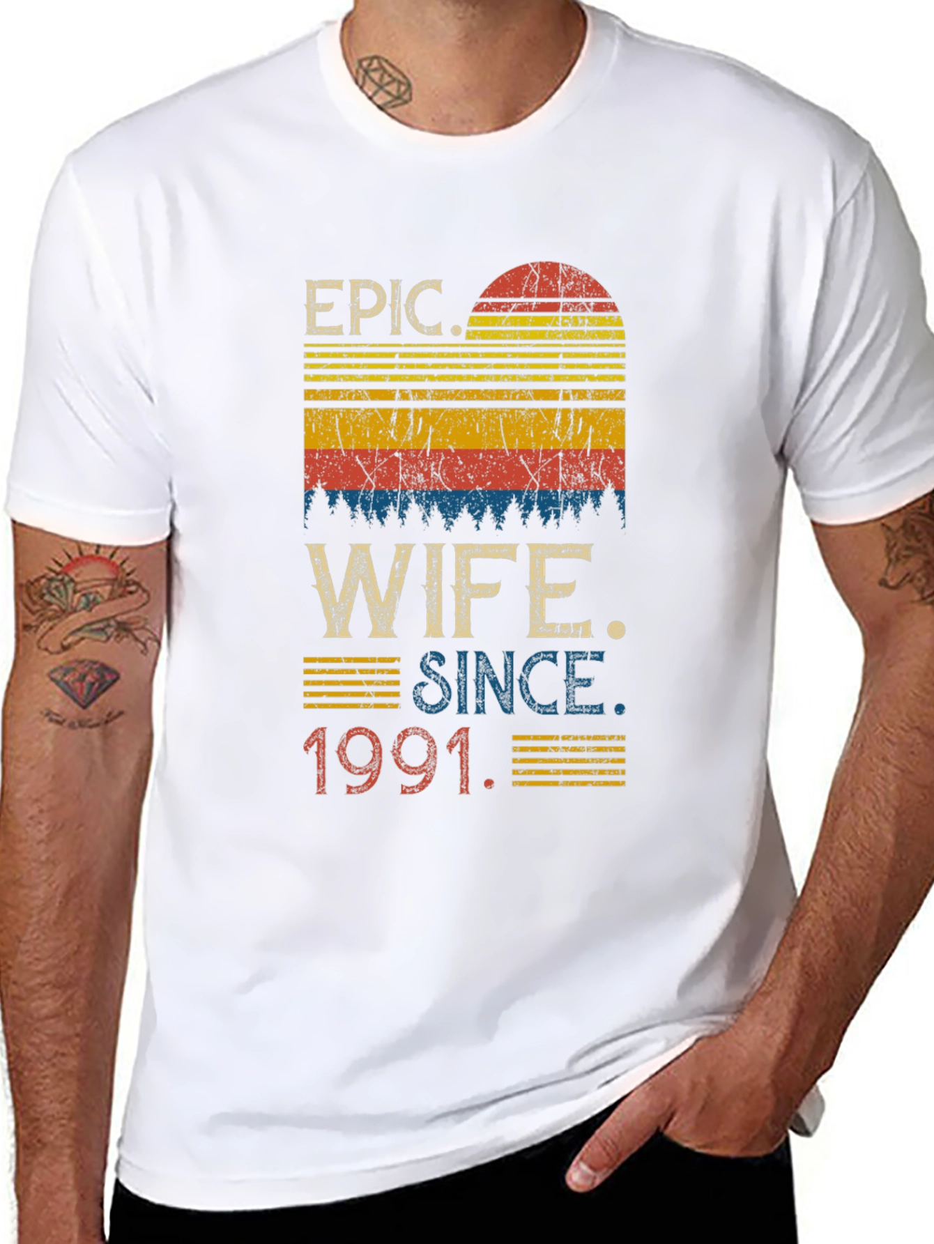 Epic Wife Since 1991 T-Shirt