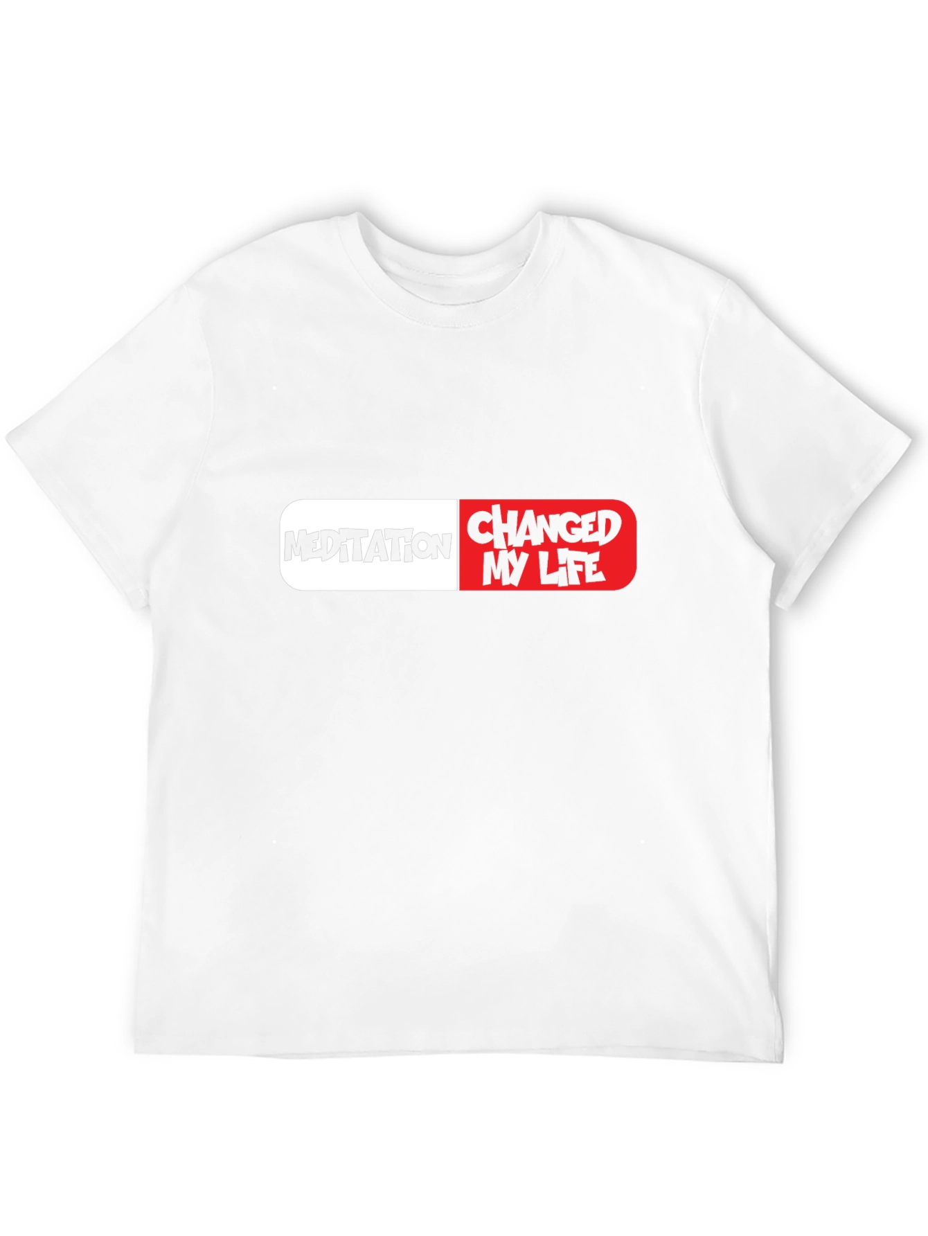 Meditation Changed My Life Pill Graphic T-Shirt
