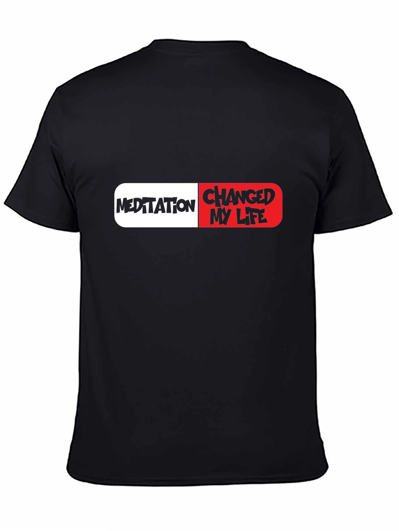 Meditation Changed My Life Pill Graphic T-Shirt