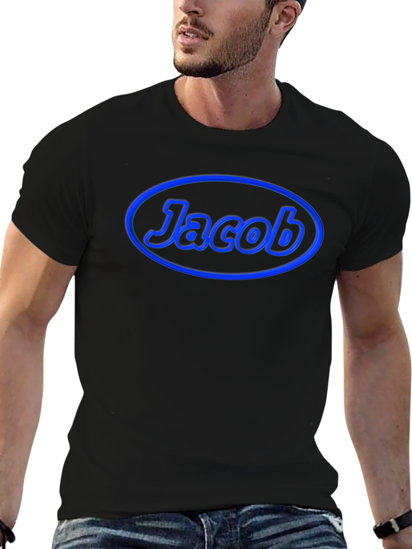 Jacob Blue Oval T-Shirt